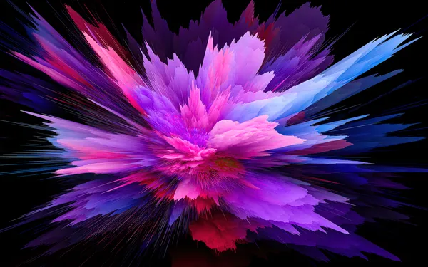 Explosão de cores