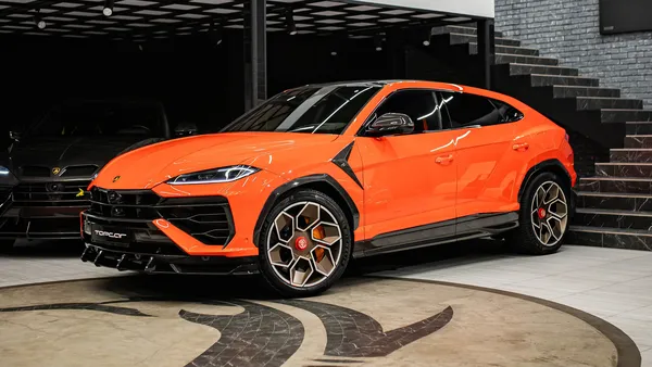 Carros laranja