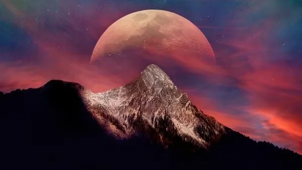 Picos de montanha
