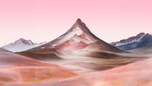 Céu rosa