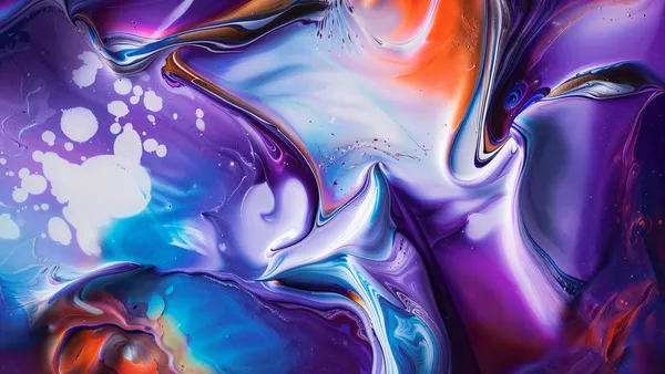 Cores vibrantes