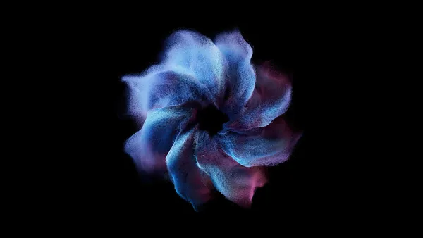 Abstrato azul