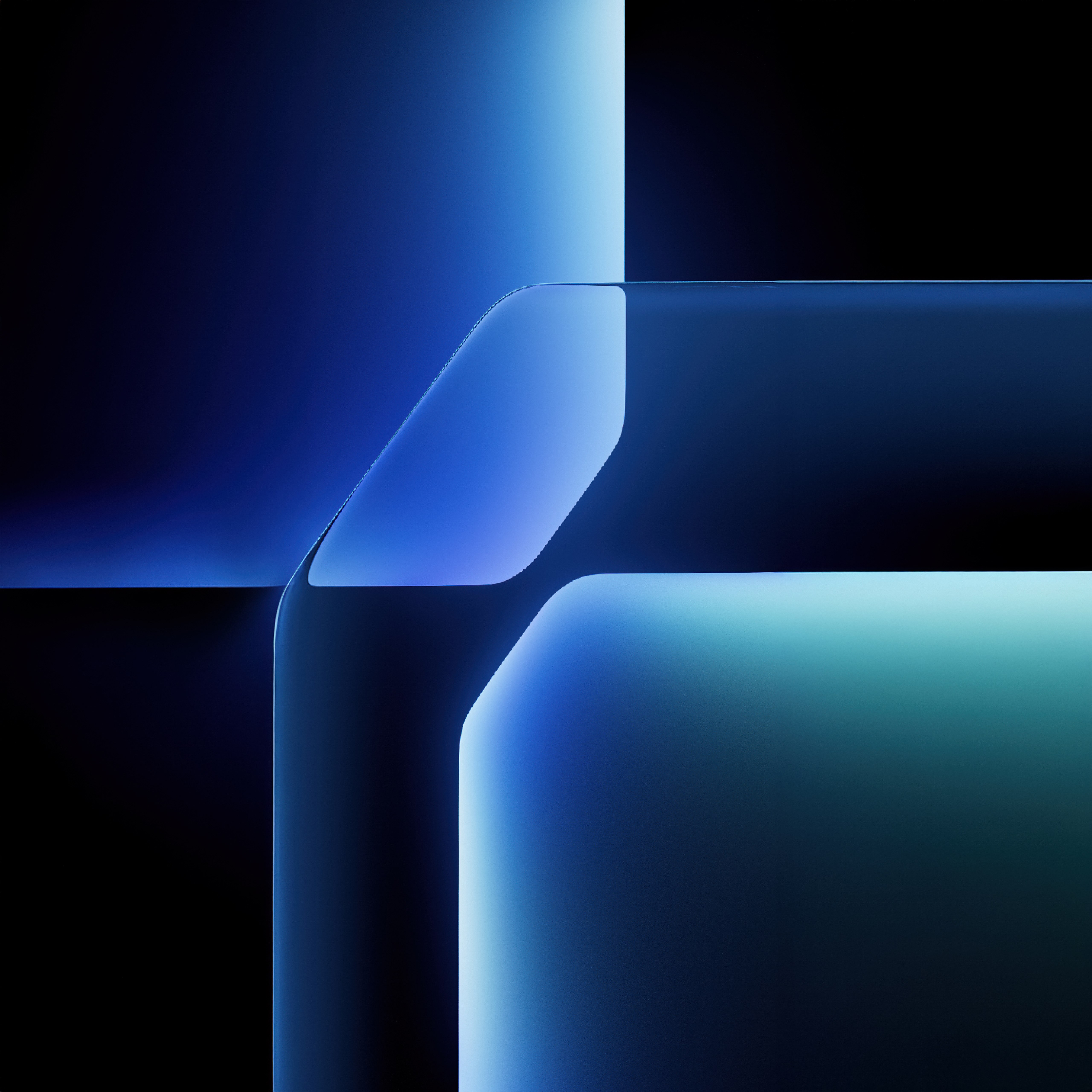 Abstrato azul, Geométrico, Formas em gradiente, Moderno, Elegante, Honor Win, Stock, 5K