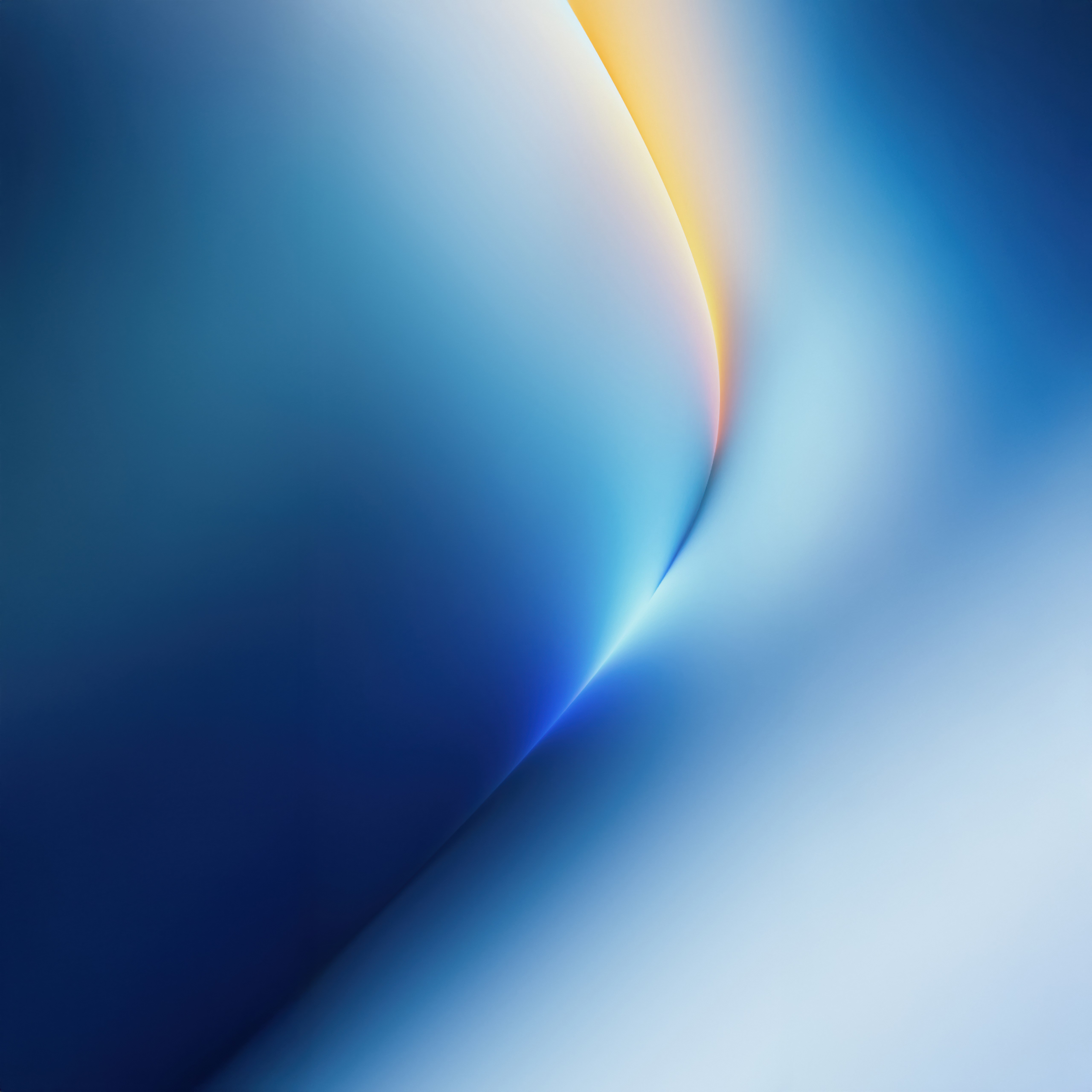 Abstrato azul, Gradiente azul, Linhas curvas, Moderno, Honor Win, Stock, 5K
