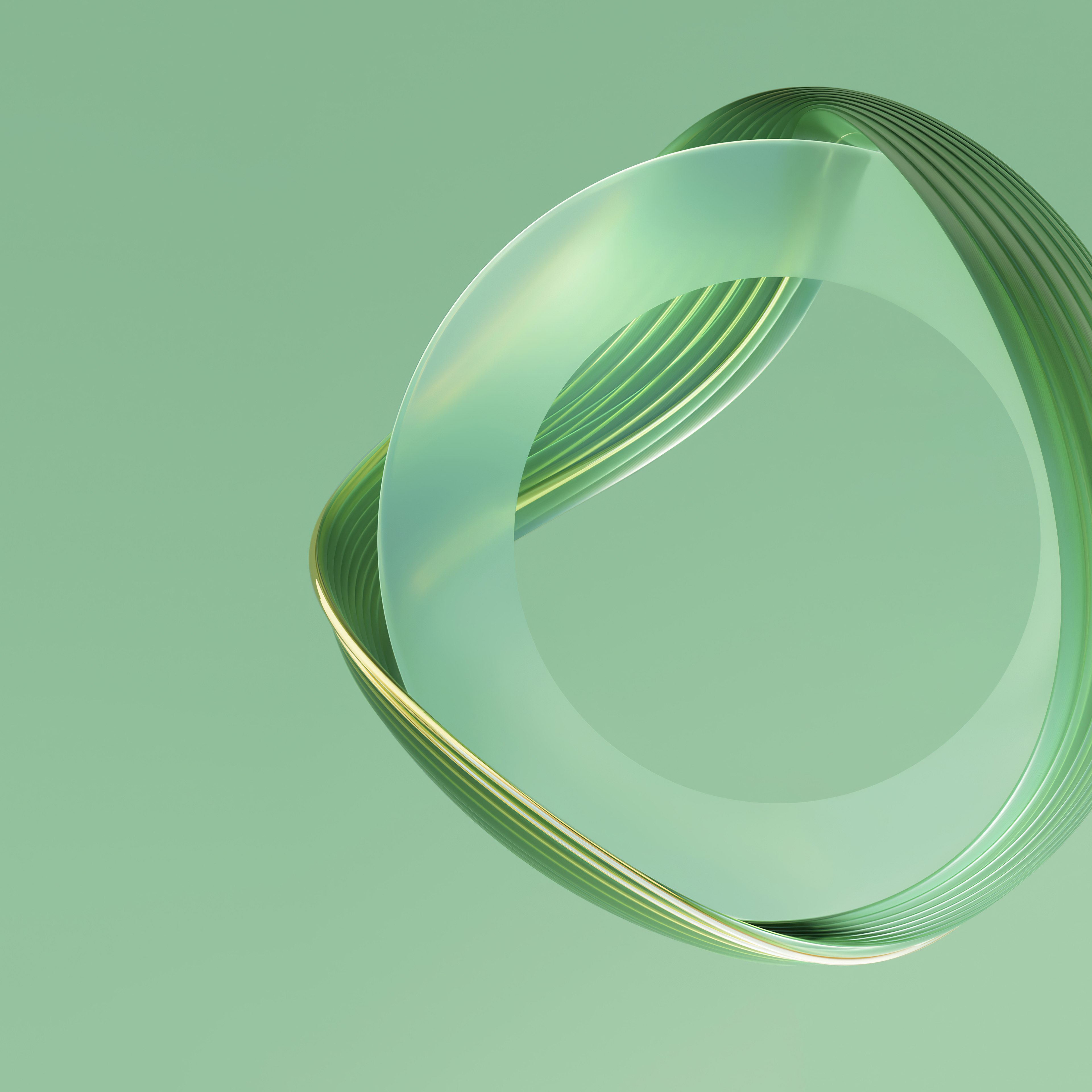 Abstrato verde, Estética, Círculo, Suave, Esmeralda