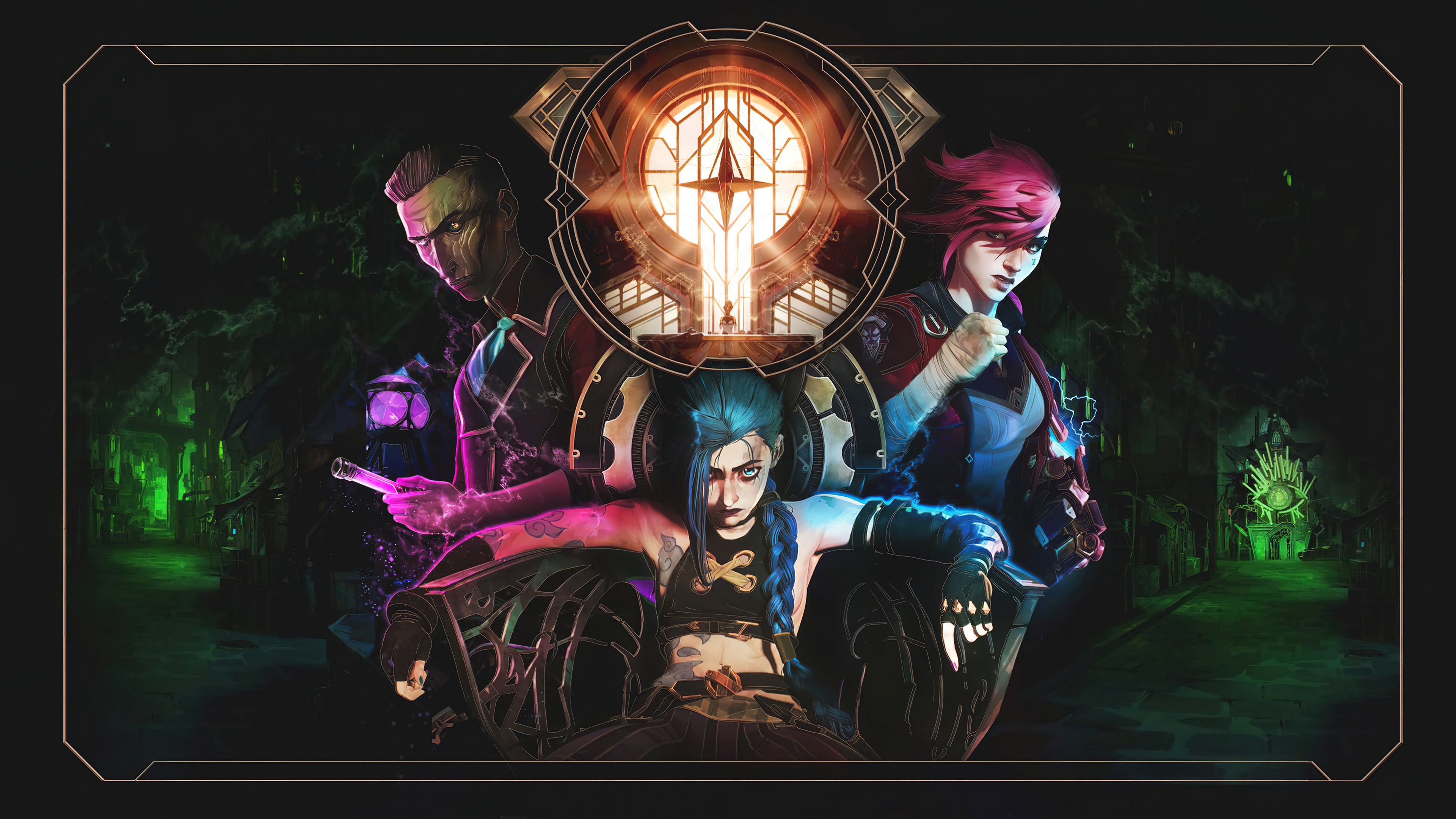 Arcane, Série da Netflix, Arcane: League of Legends, Jinx, Vi (LoL), Silco, Séries de 2021, Série animada