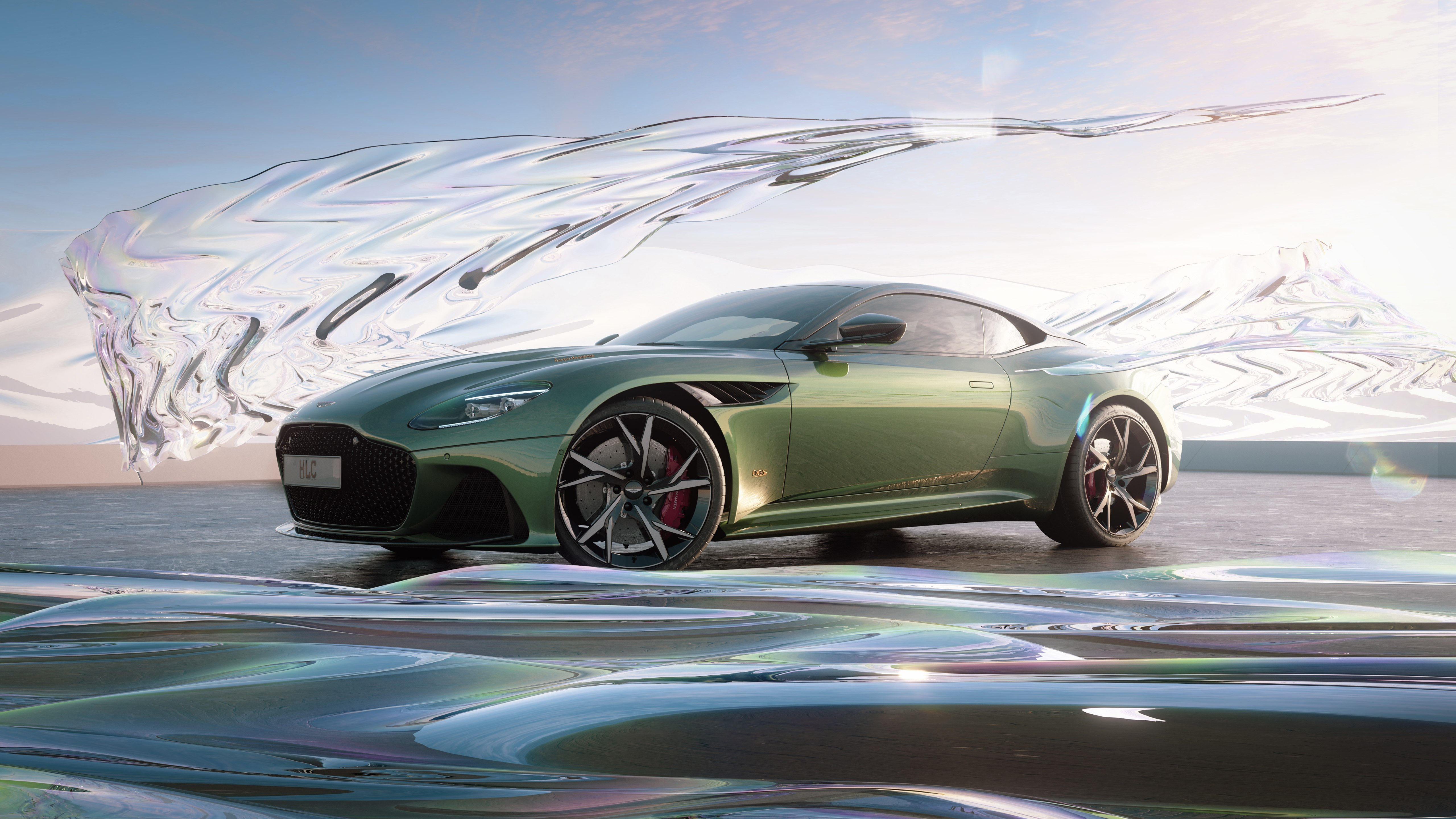 Aston Martin DBS, CGI, 5K, Supercarro