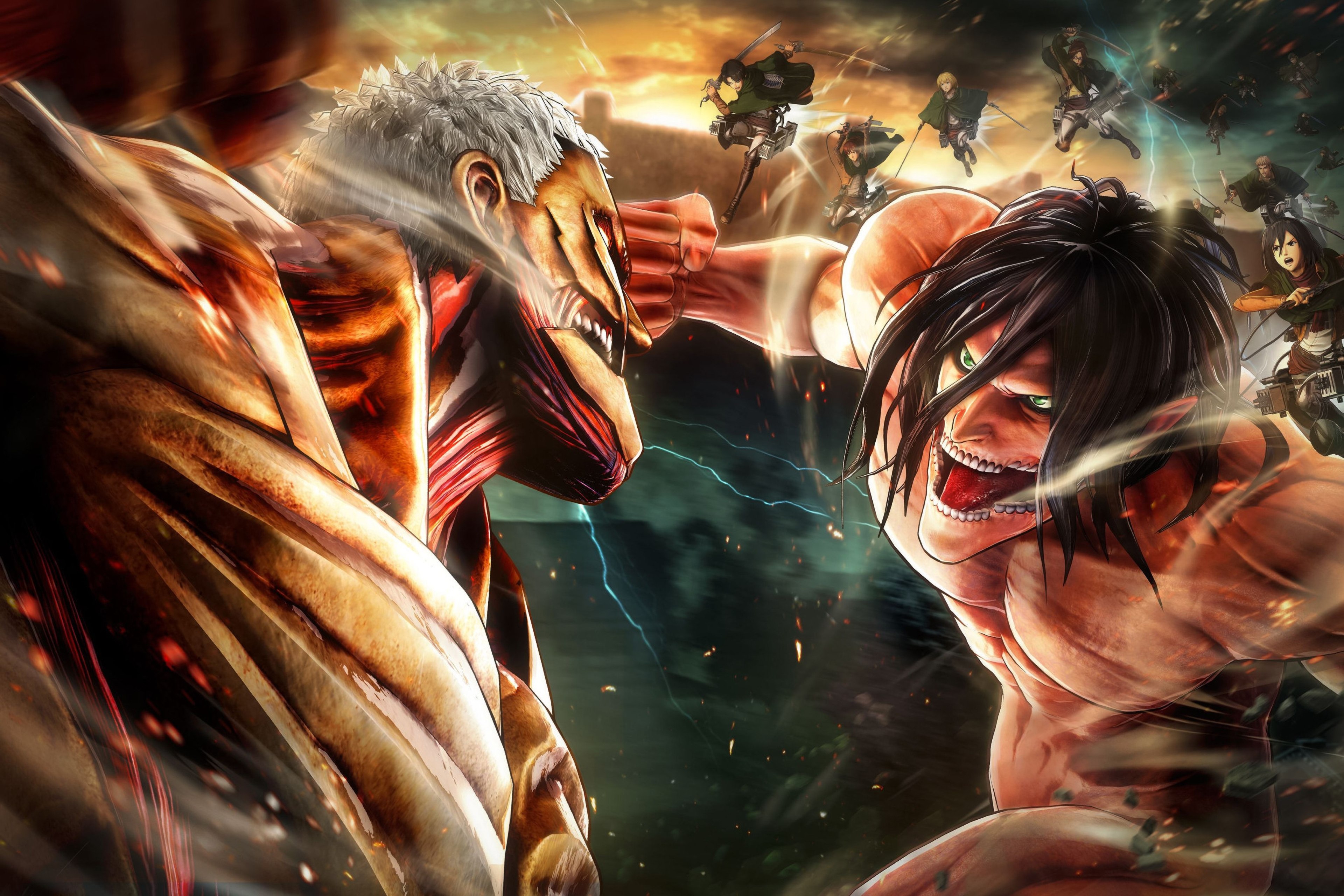 Attack on Titan, Batalha final, Shingeki no Kyojin, Eren Yeager
