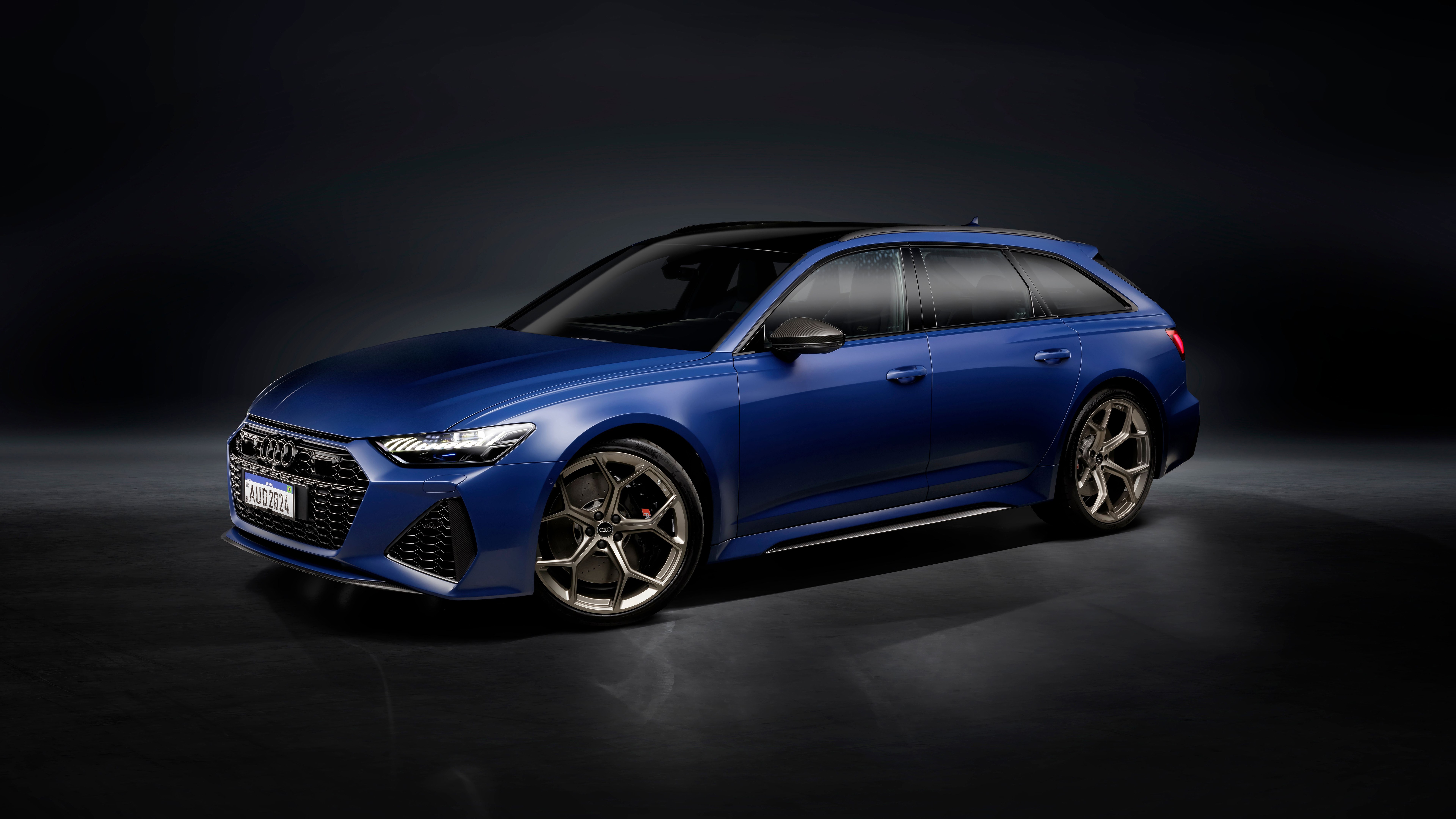 Audi RS 6 Avant, 2024, 5K, 8K, Fundo escuro