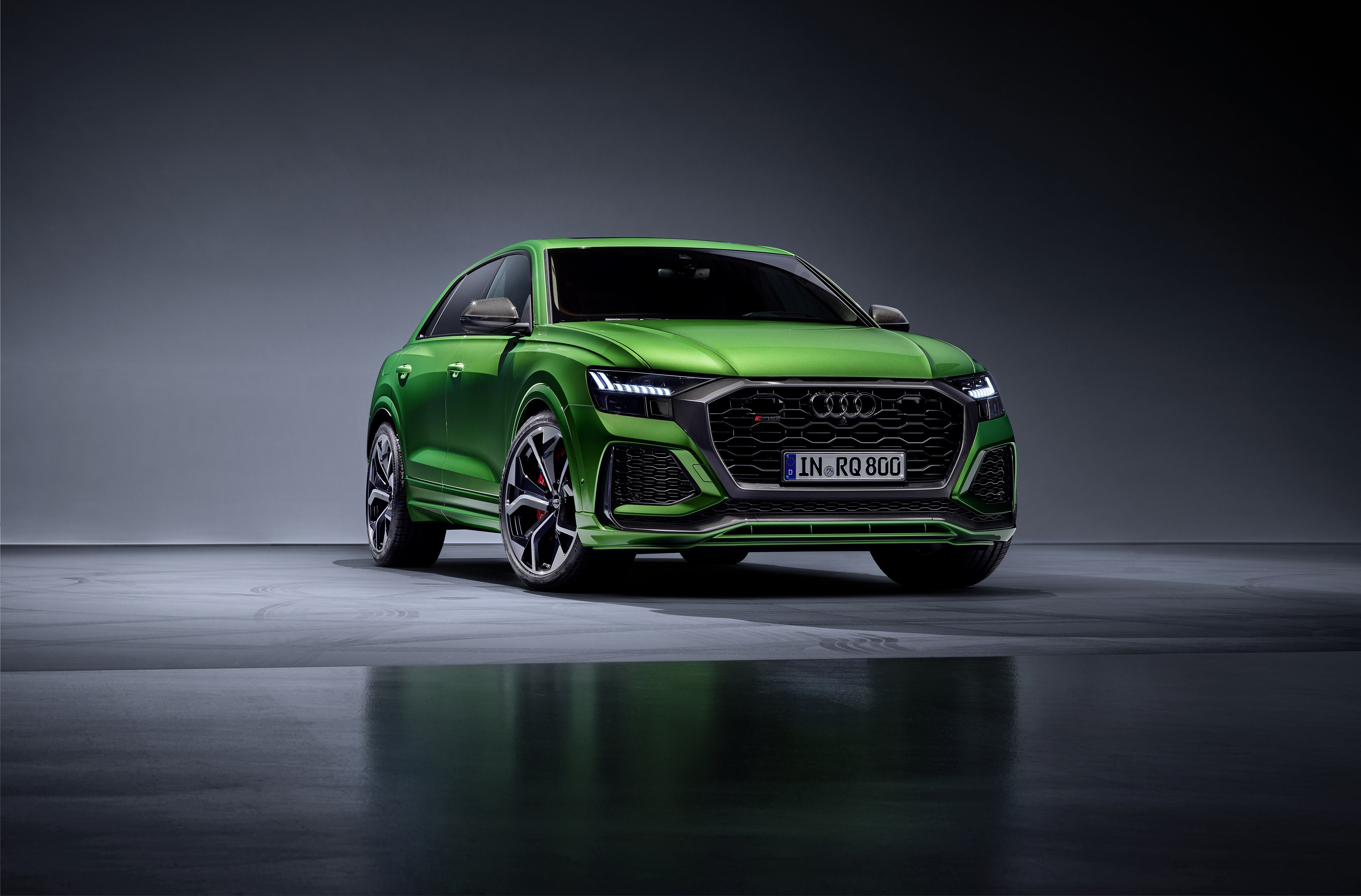 Audi RS Q8, SUV de luxo, 2020, 5K, Fundo escuro