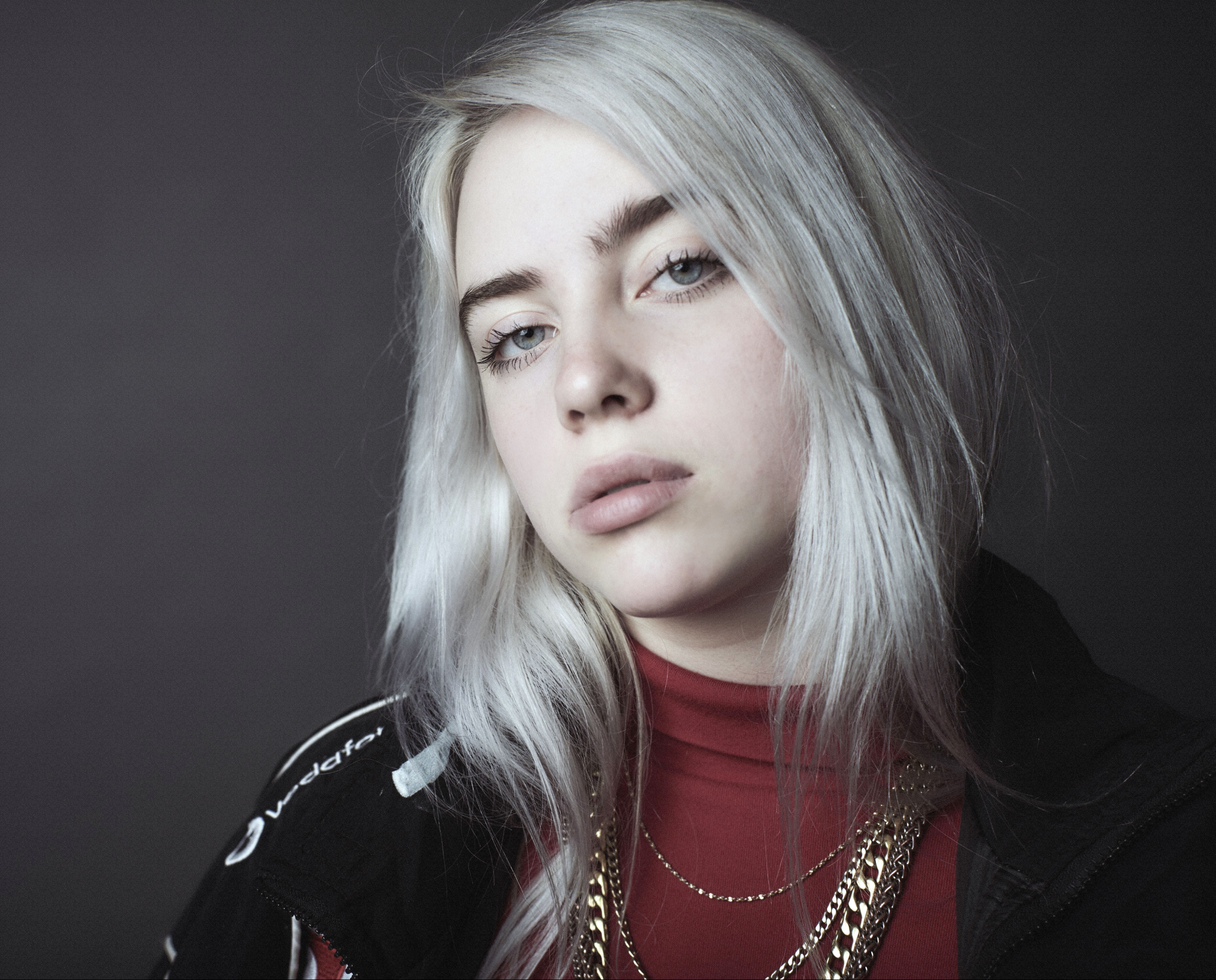 Billie Eilish, Retrato, Cantora americana, 5K, 8K