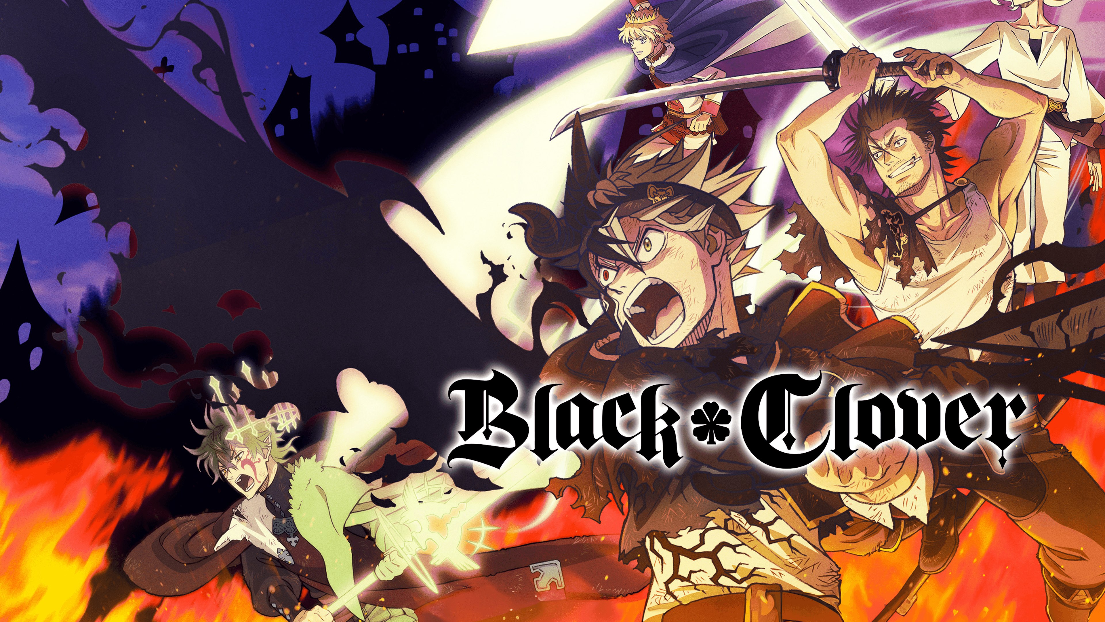 Black Clover, Key Art, Asta, Série de anime