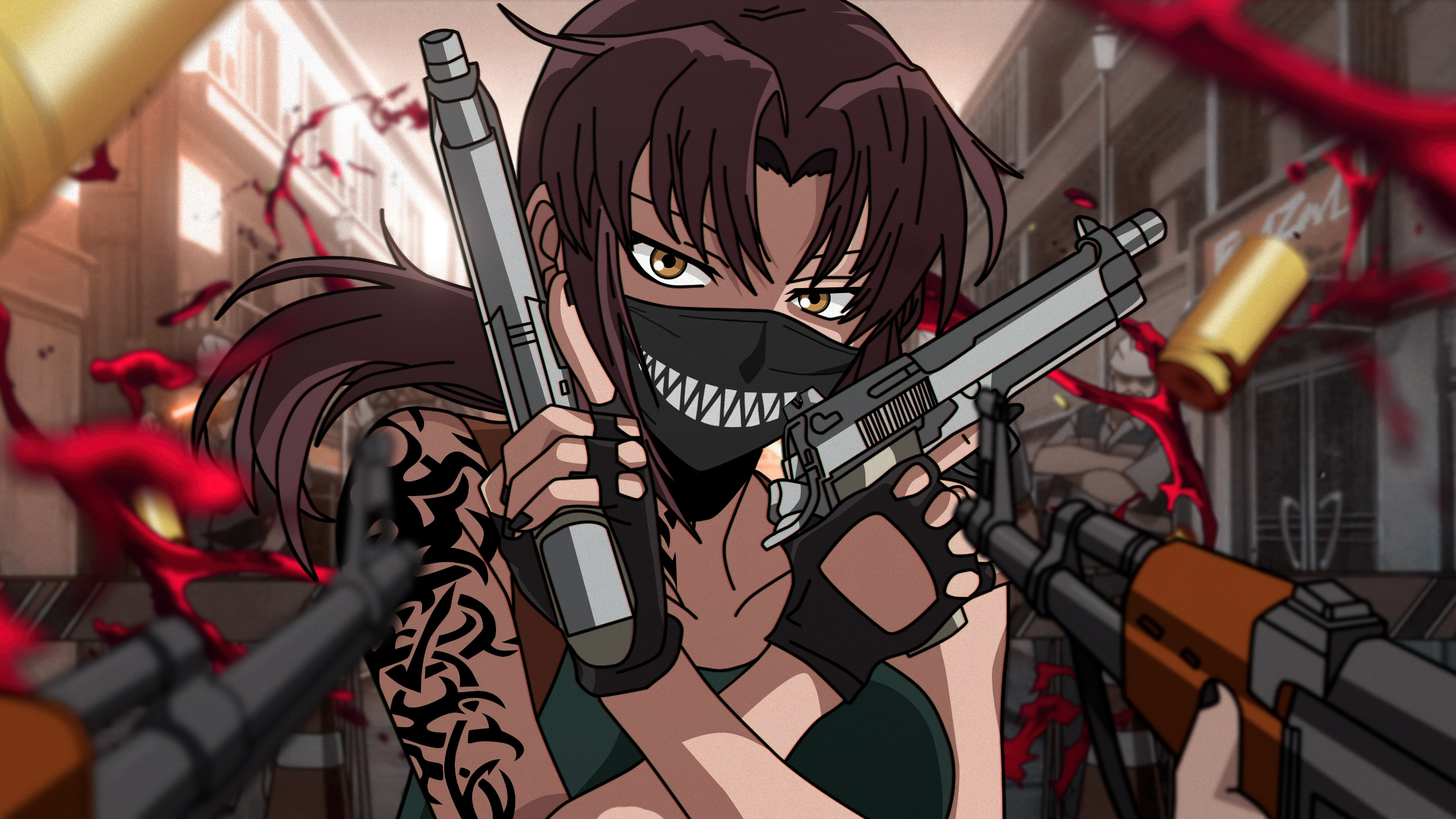 Black Lagoon, Revy, 5K