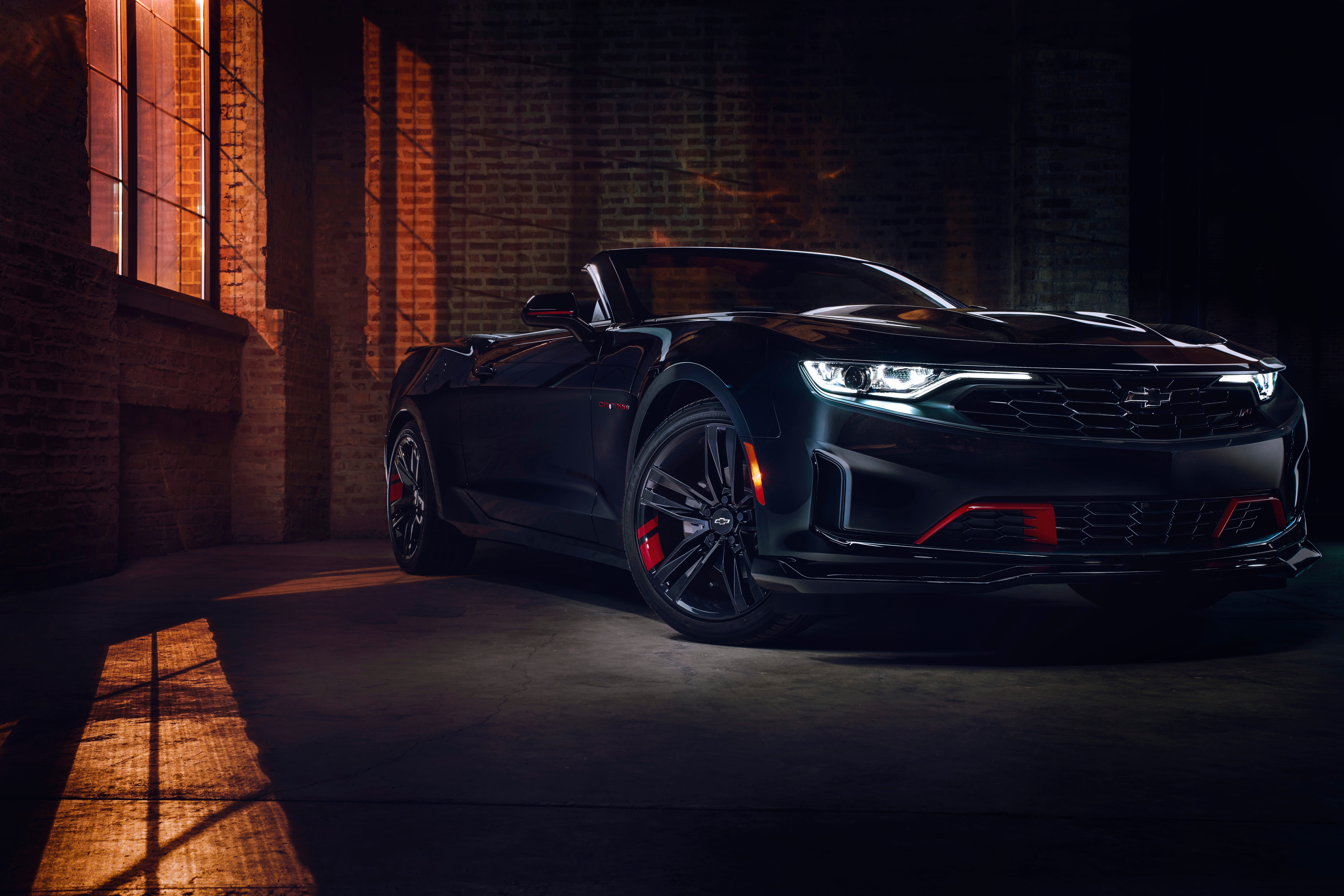 Chevrolet Camaro, 8K, Carros pretos, 5K