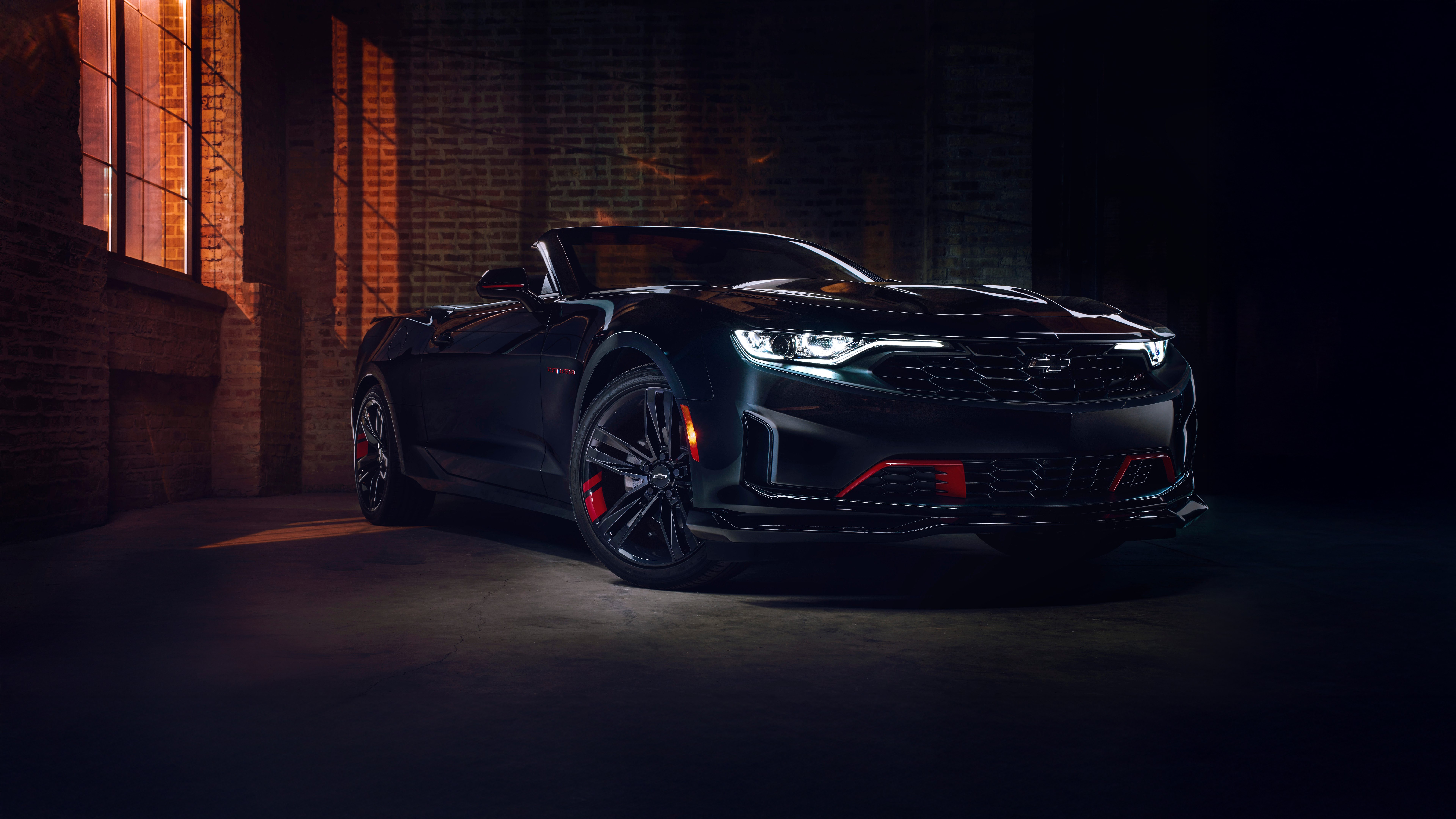 Chevrolet Camaro, Conversível, 5K, 8K, Estética escura