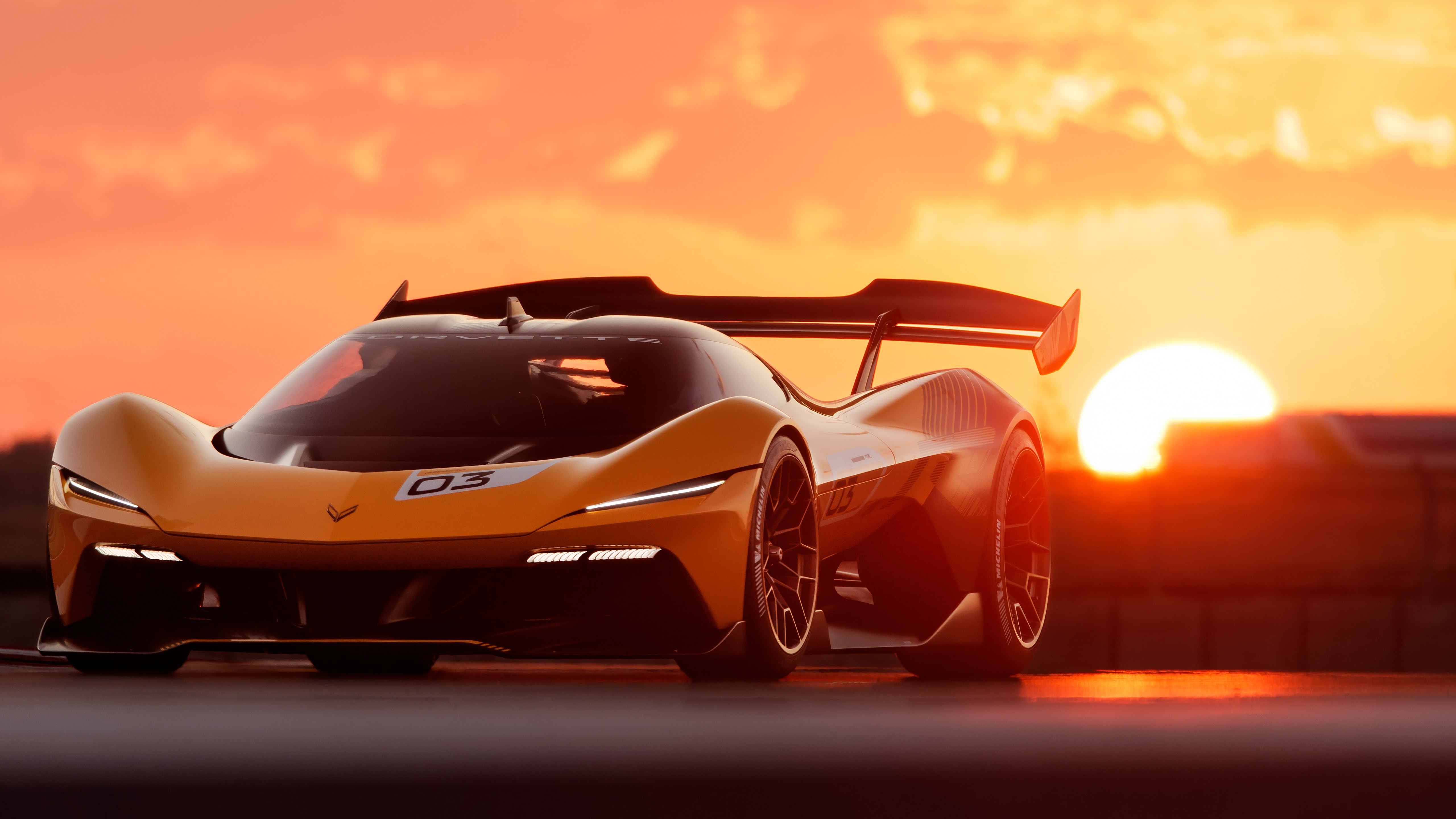 Chevrolet Corvette CX.R Vision Gran Turismo, 2026, Carros conceito, Carros de corrida, 5K