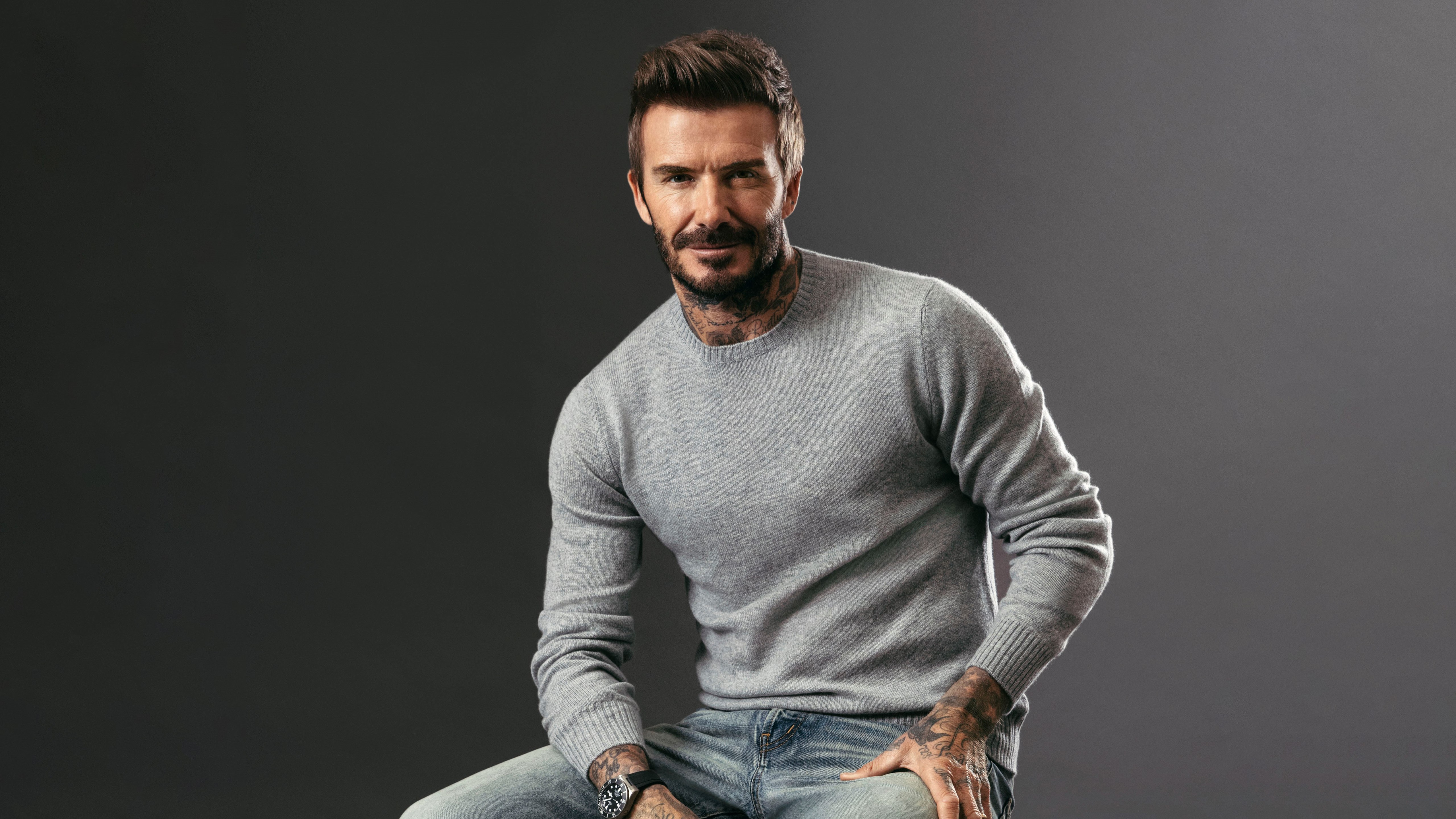 David Beckham, Retrato, Jogador de futebol inglês, 5K