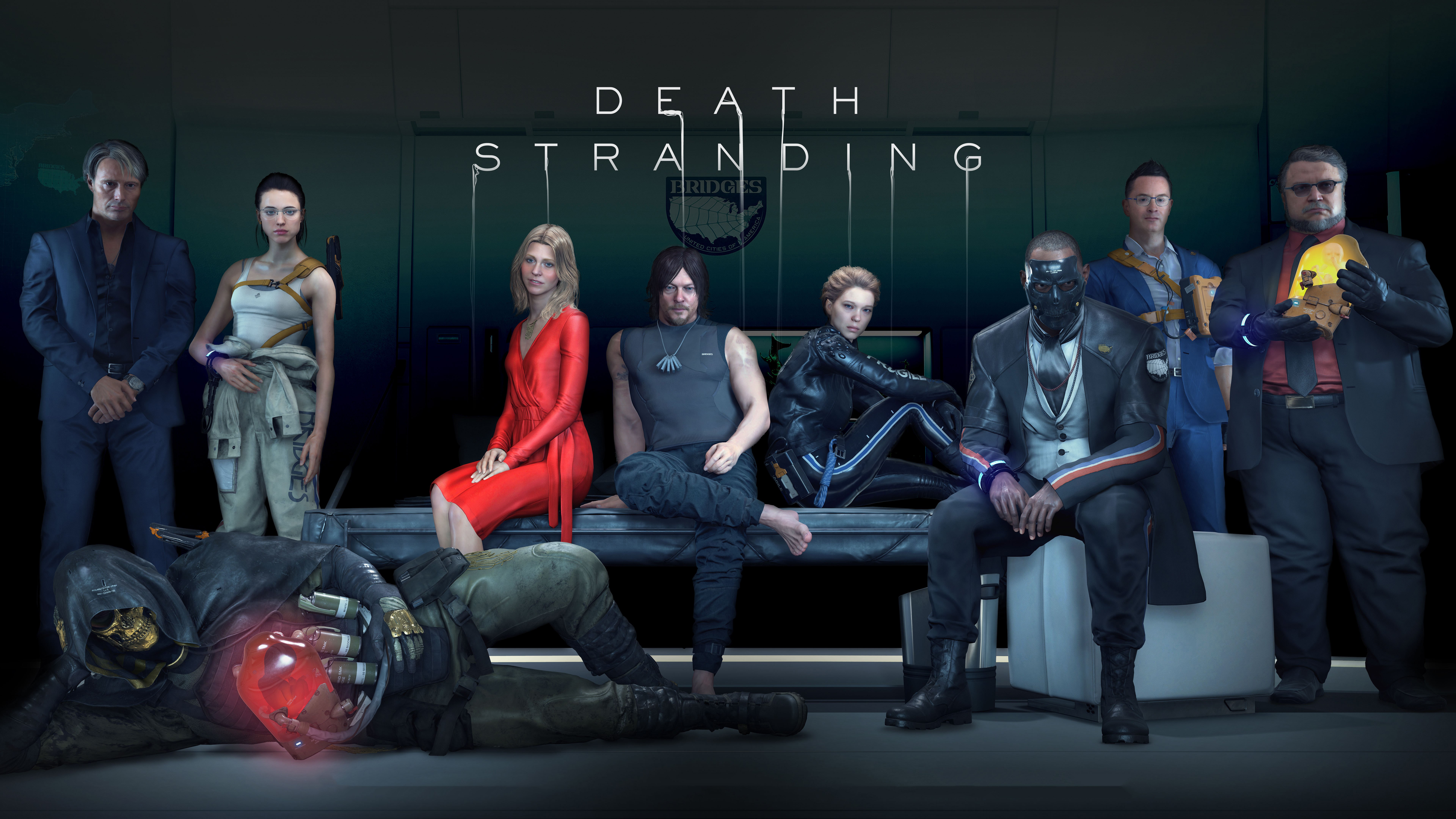 Death Stranding, 8K, PlayStation 4, Jogos para PC, 2020, 5K, Norman Reedus