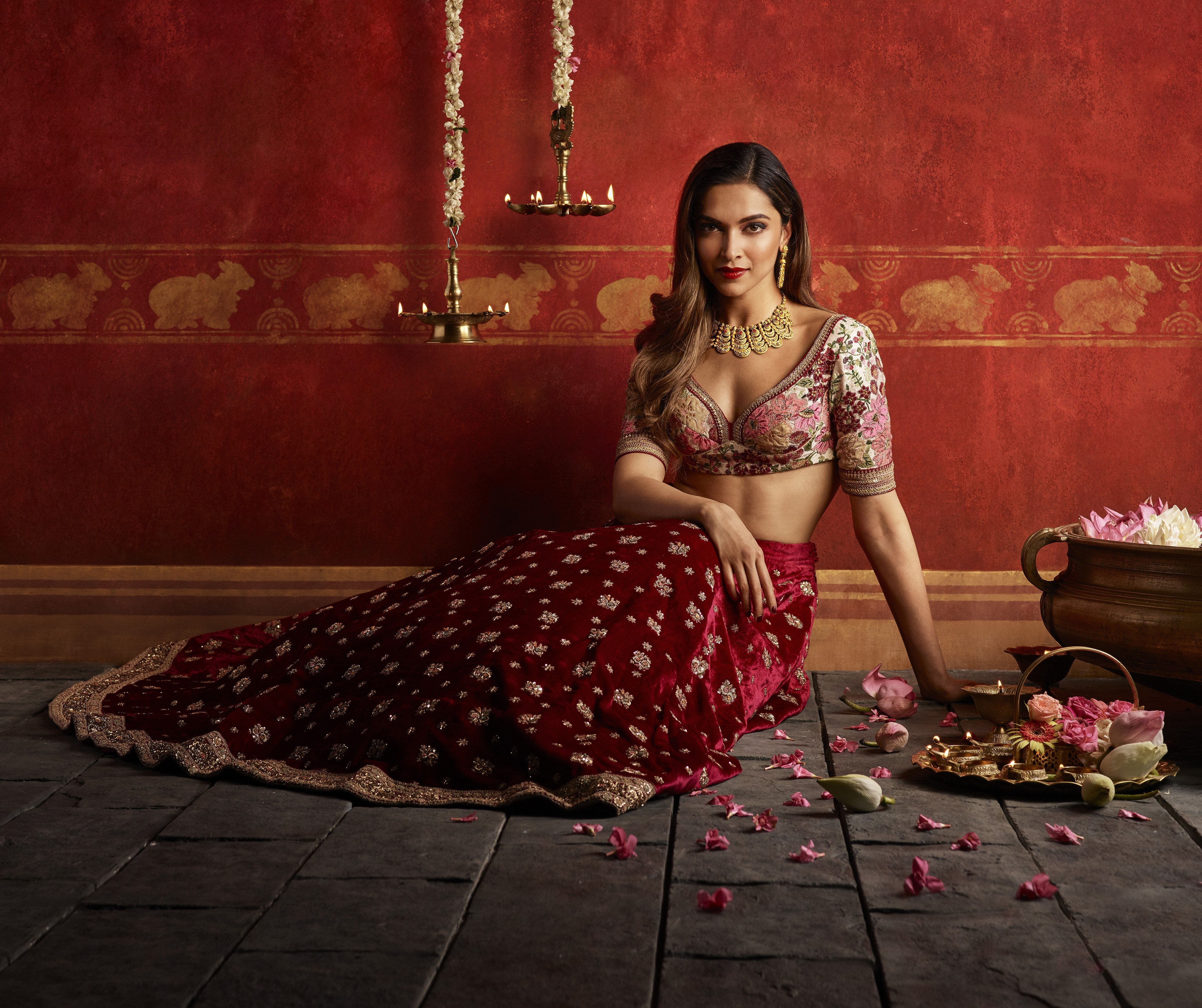 Deepika Padukone, Tradicional, Atriz indiana, Atriz de Bollywood, Ensaio fotográfico