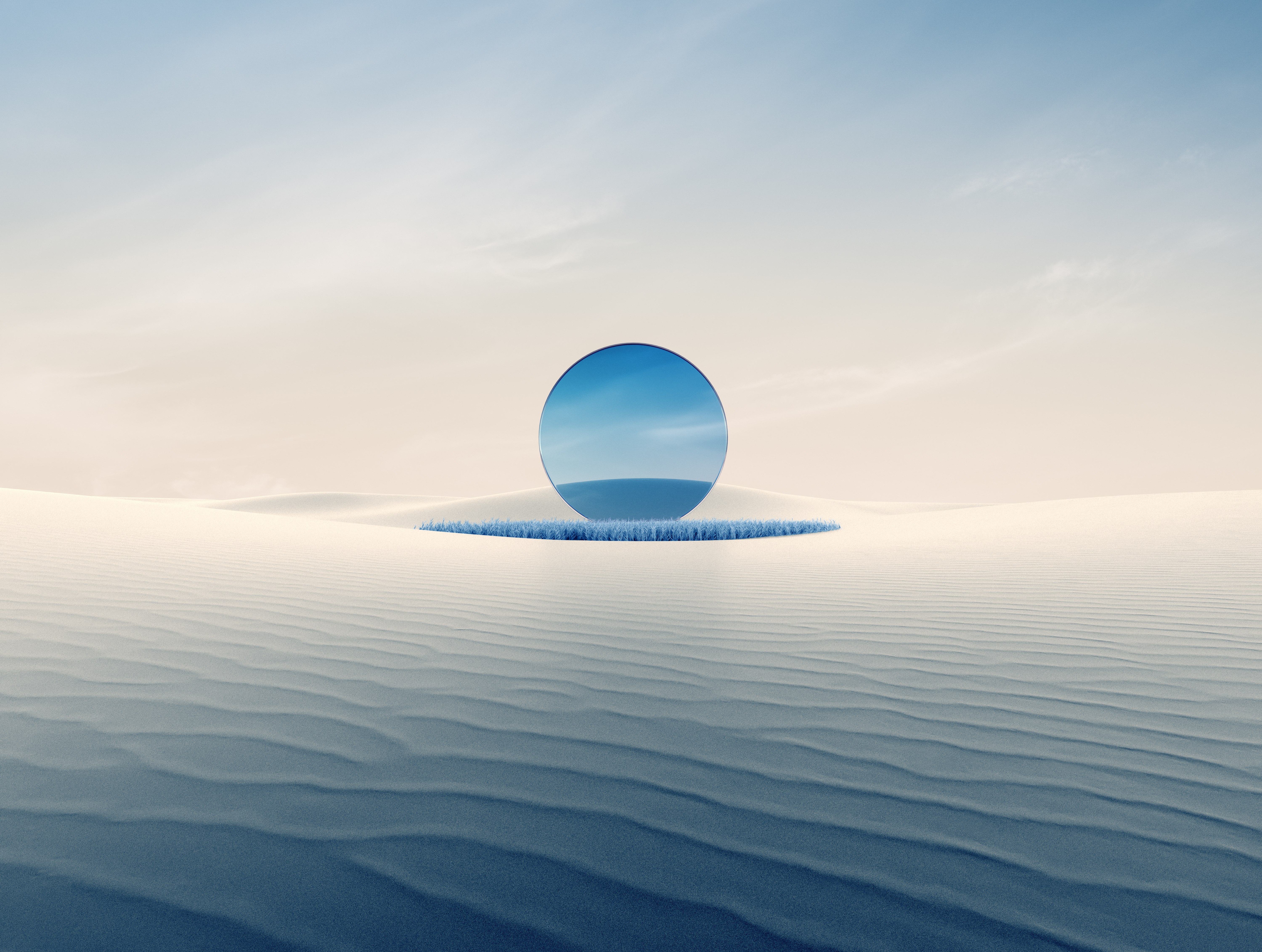 Deserto, Isolado, Onírico, Surreal, Óculos de sol, Paisagem, Arte digital, 5K