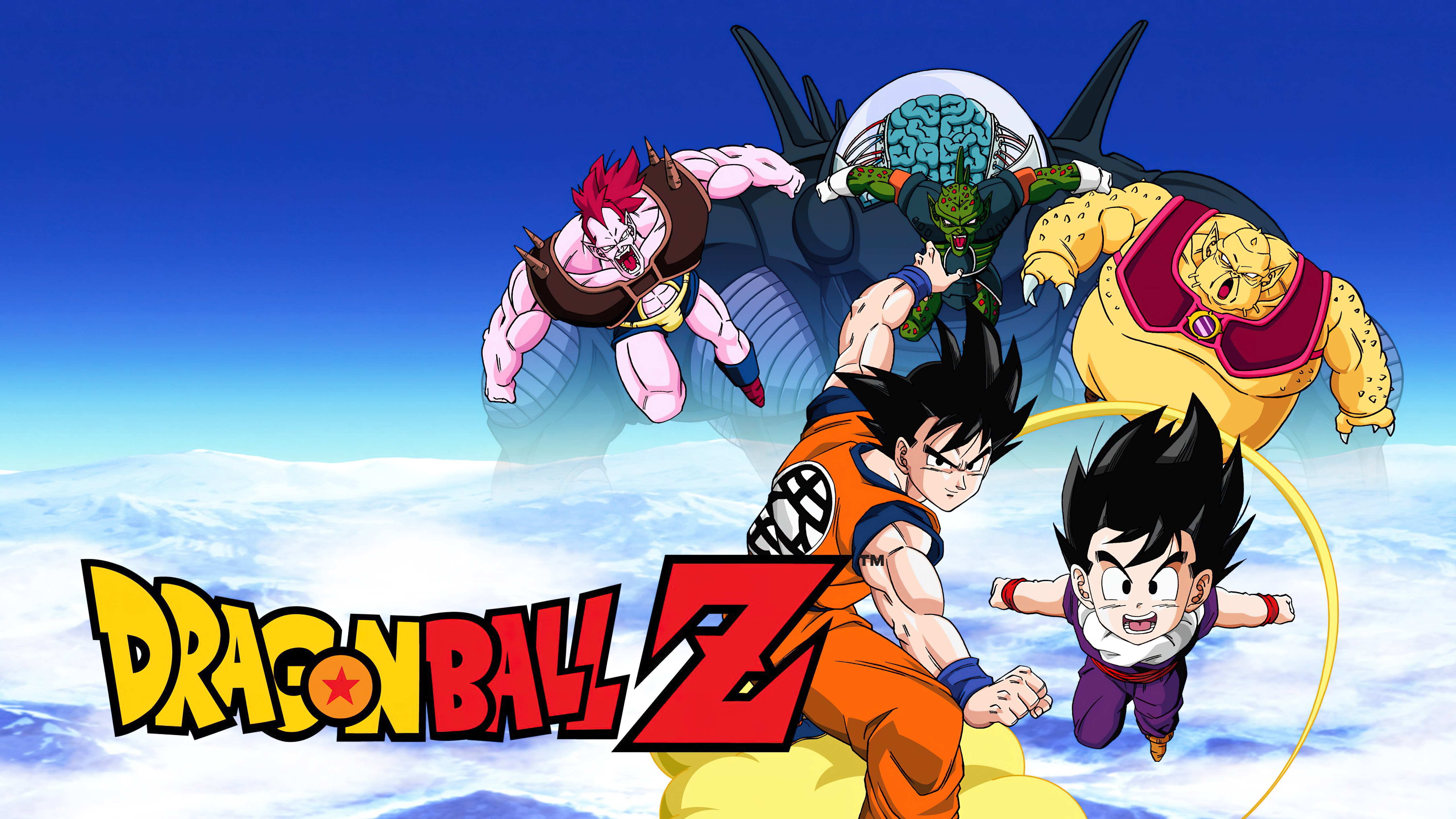Dragon Ball Z, 5K, Personagens, Ebifurya, Misokatsun, Son Goku, Kid Gohan