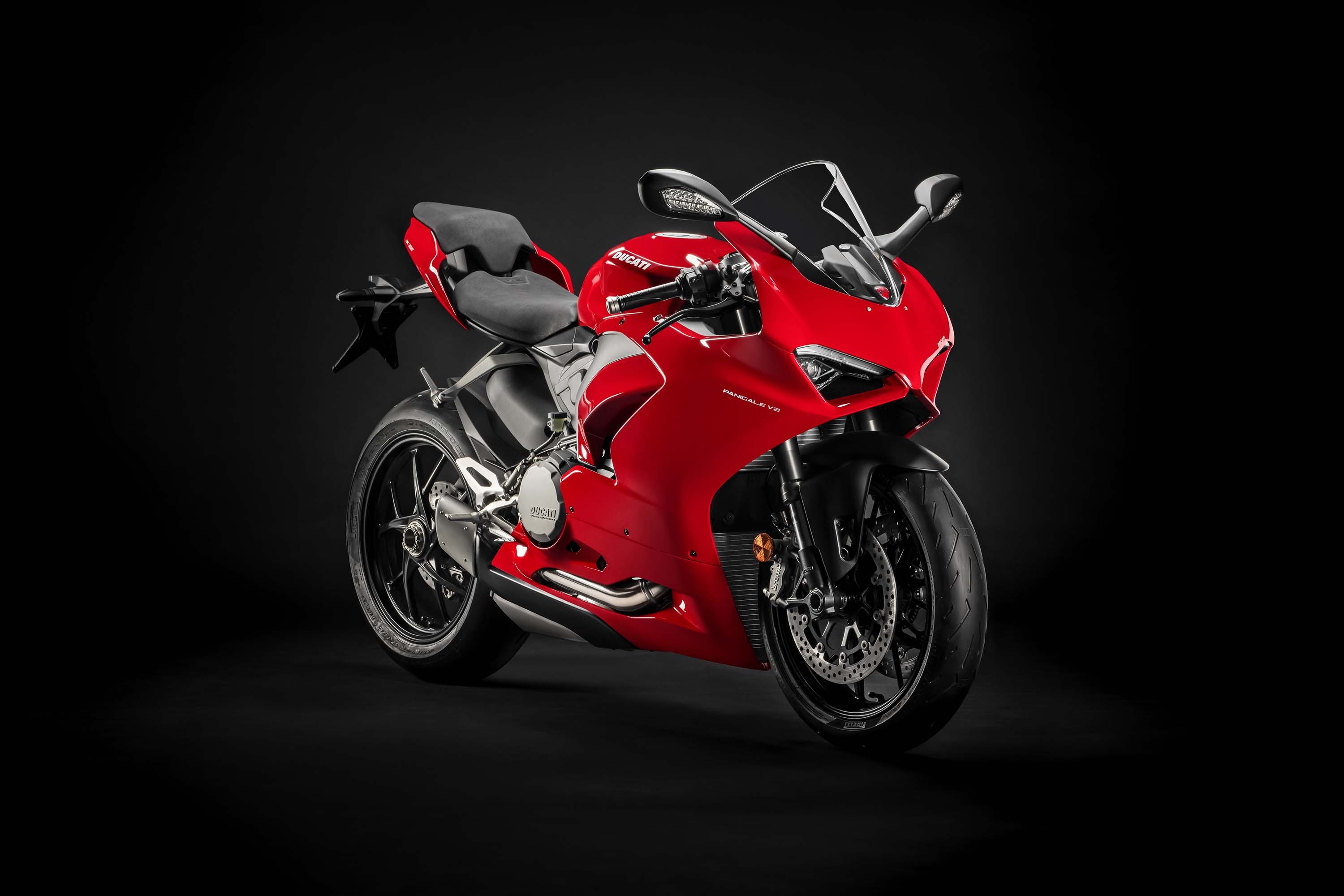 Ducati Panigale V2, 2020, Motos esportivas, Fundo preto