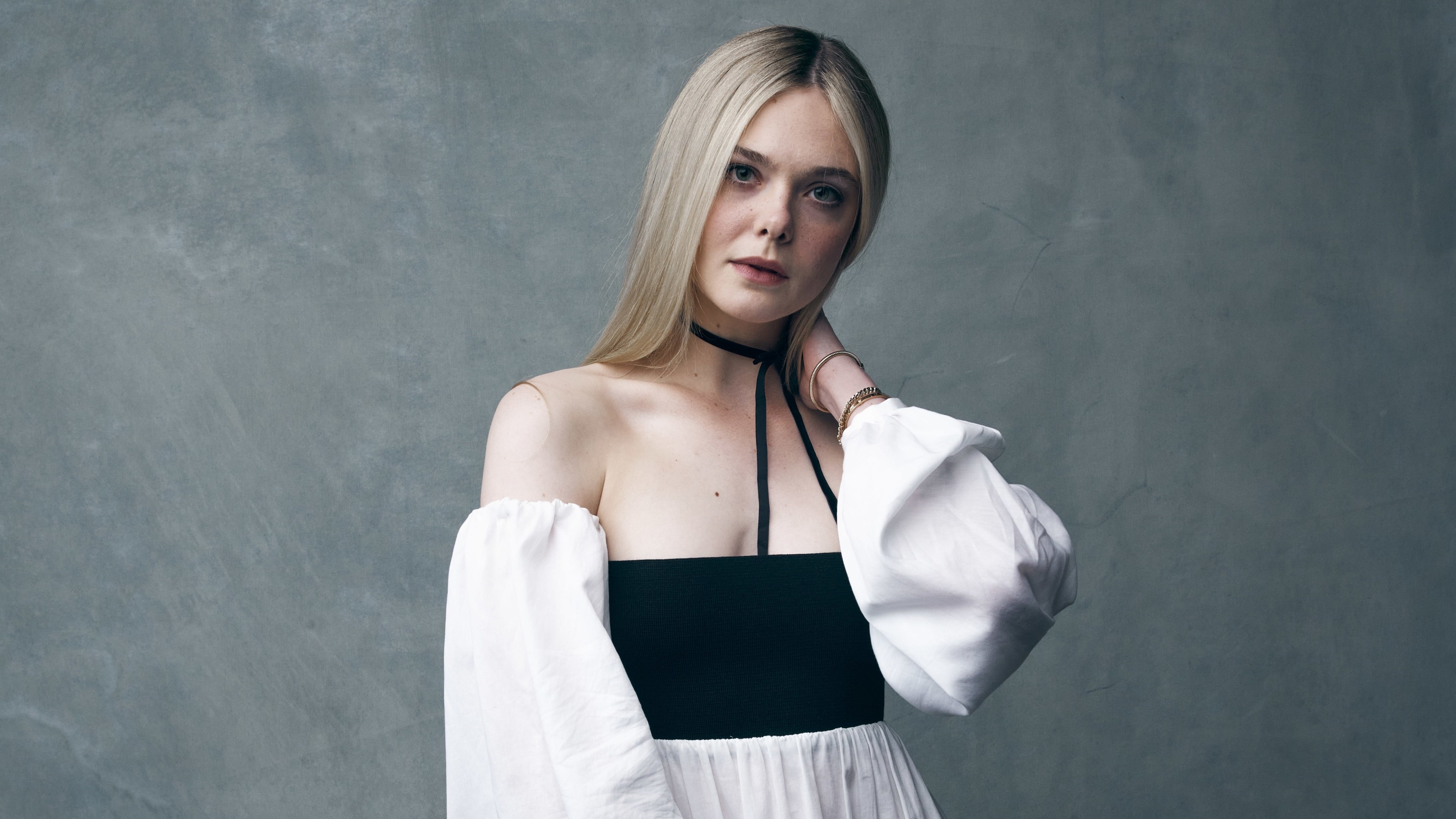 Elle Fanning, Loira, Retrato, Atriz americana