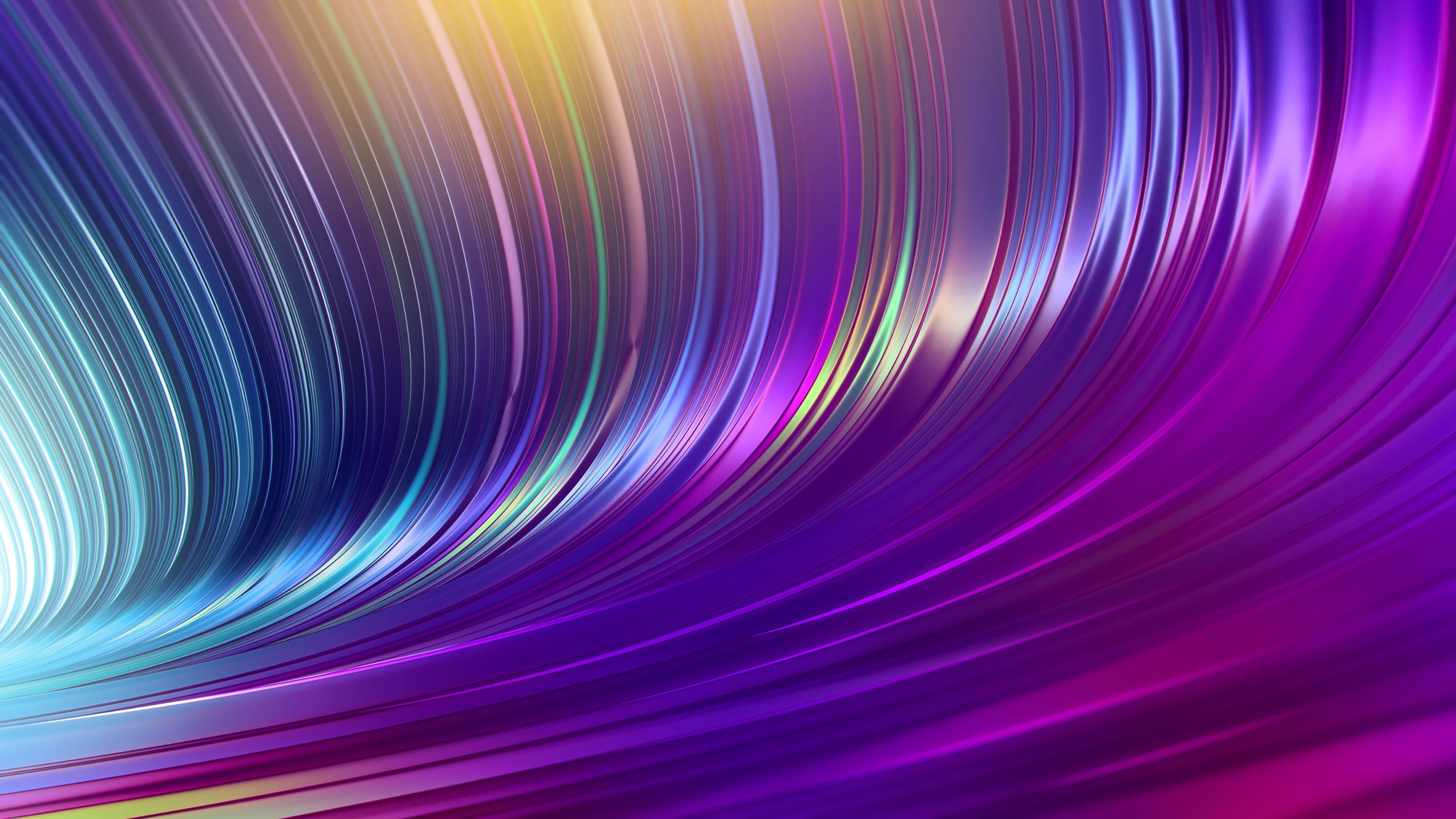 Espectro, Colorido, Ondas, Padrão, 3D
