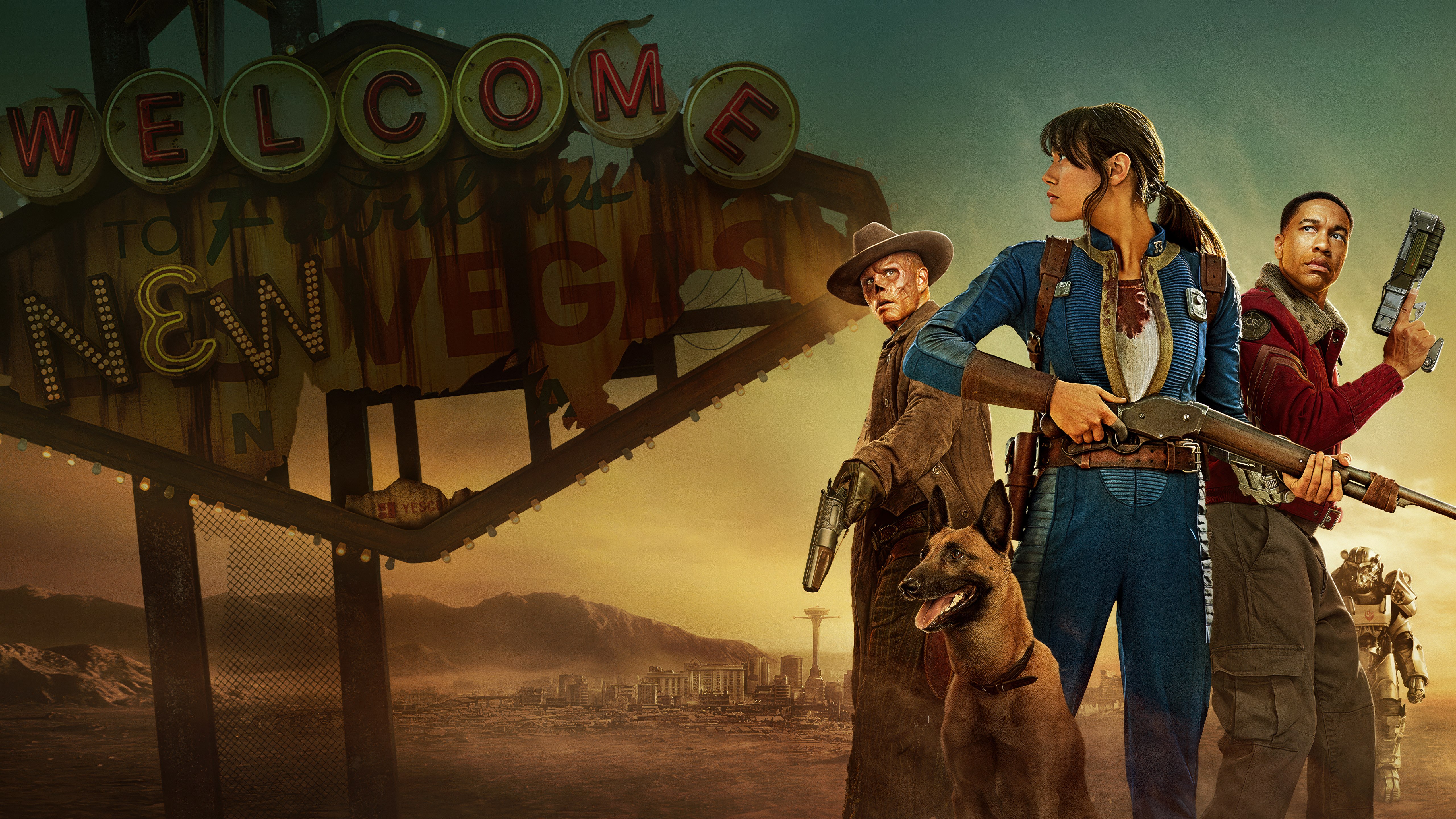 Fallout, Série de 2026, Temporada 2, Ella Purnell, Aaron Moten, Ghoul, 5K