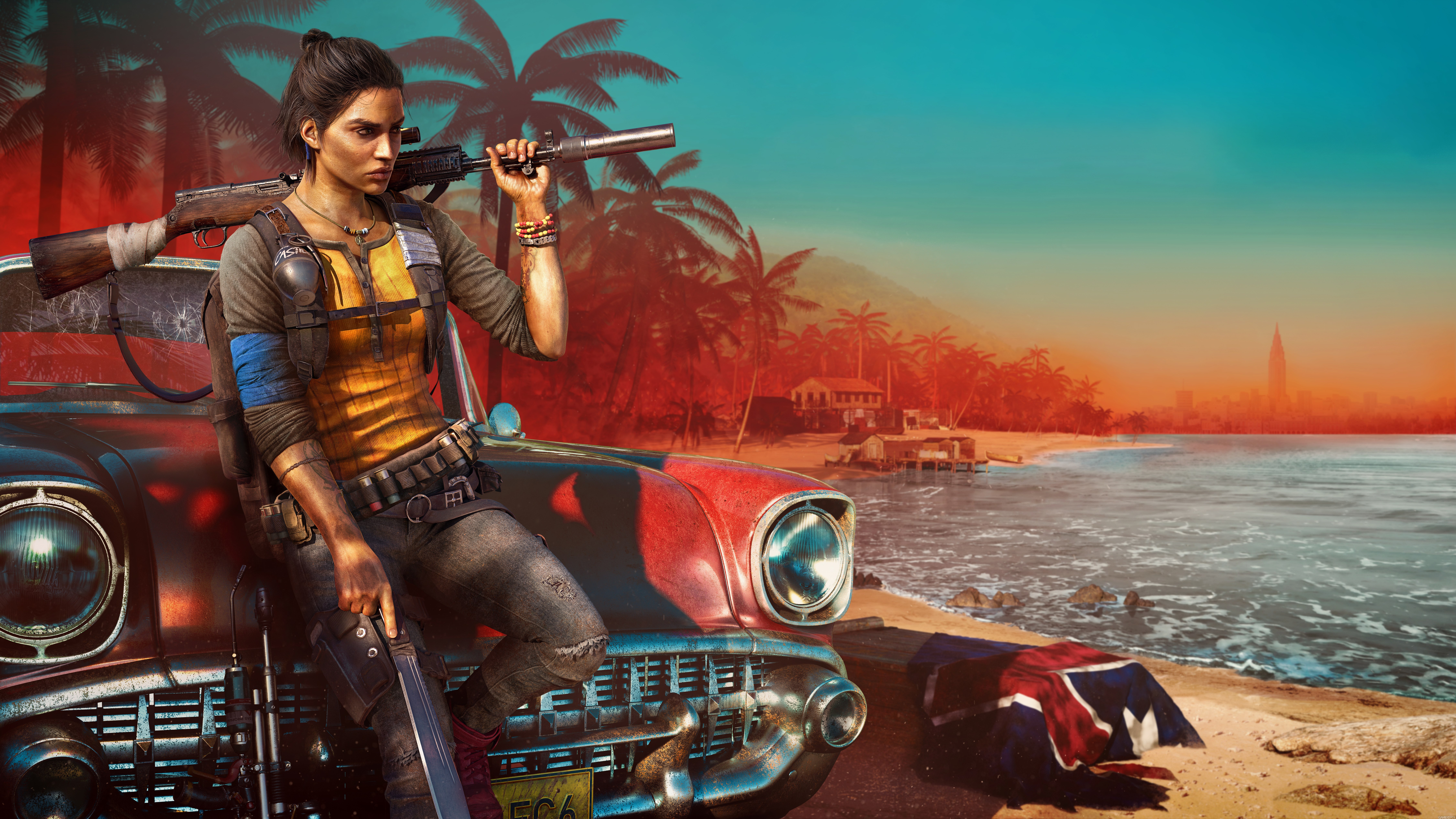 Far Cry 6, Clara Garcia, Jogos para PC, PlayStation 4, Amazon Luna, Xbox One, PlayStation 5, Xbox Series X and Series S, Jogos de 2021, 5K, 8K