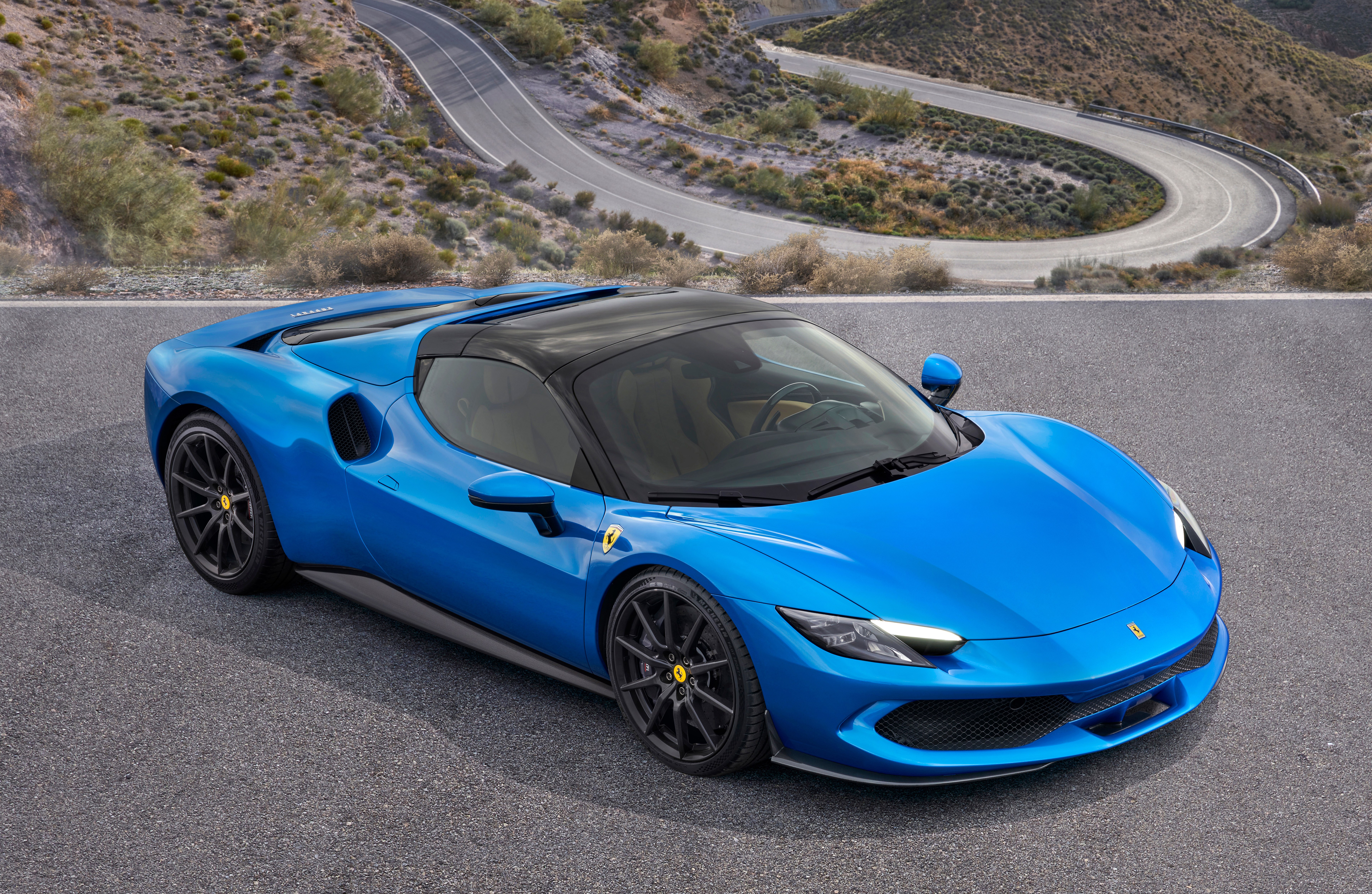 Ferrari 296 GTS, Carros esportivos, 2022, 5K, 8K