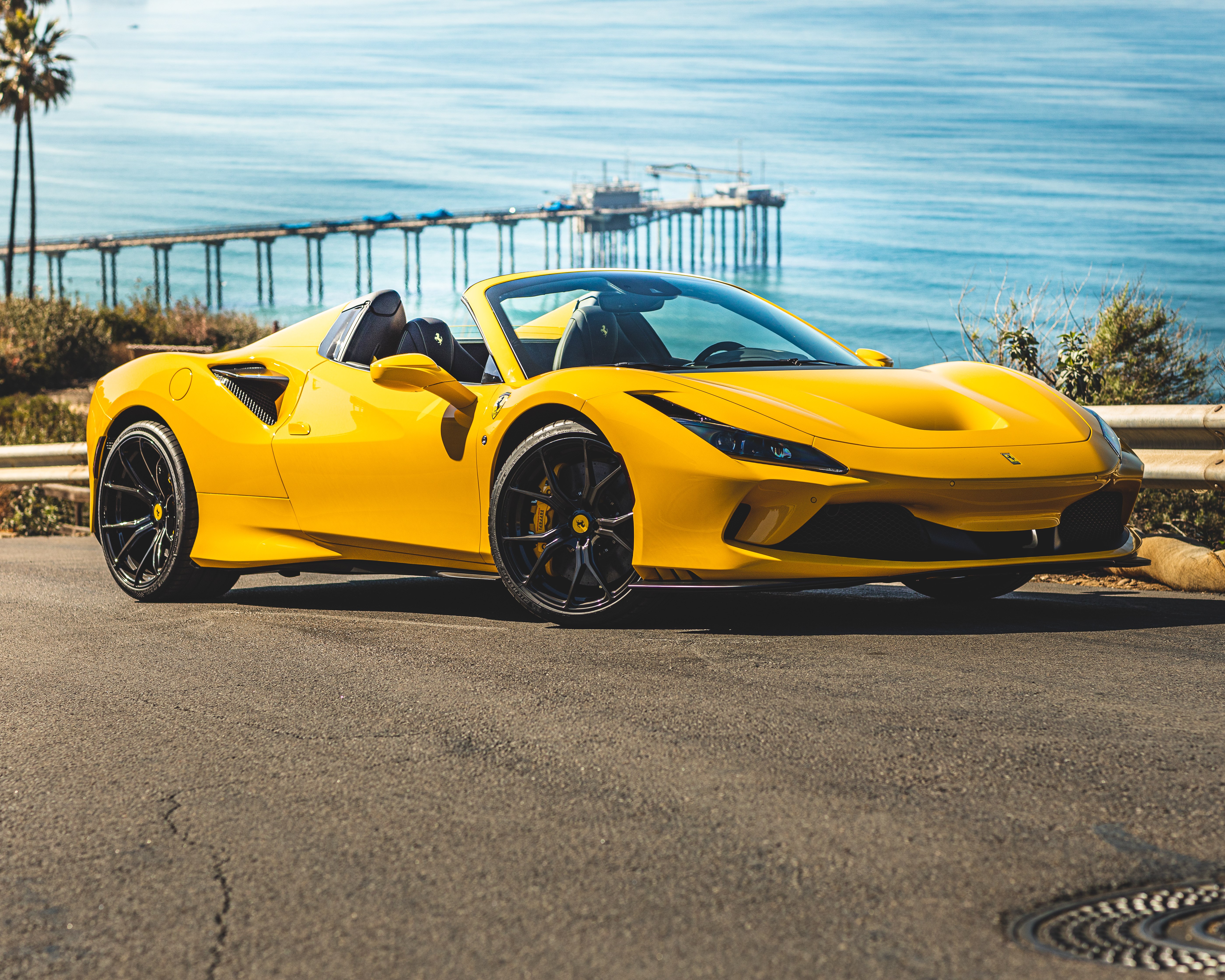 Ferrari F8 Spider, Carro esportivo de luxo, 5K