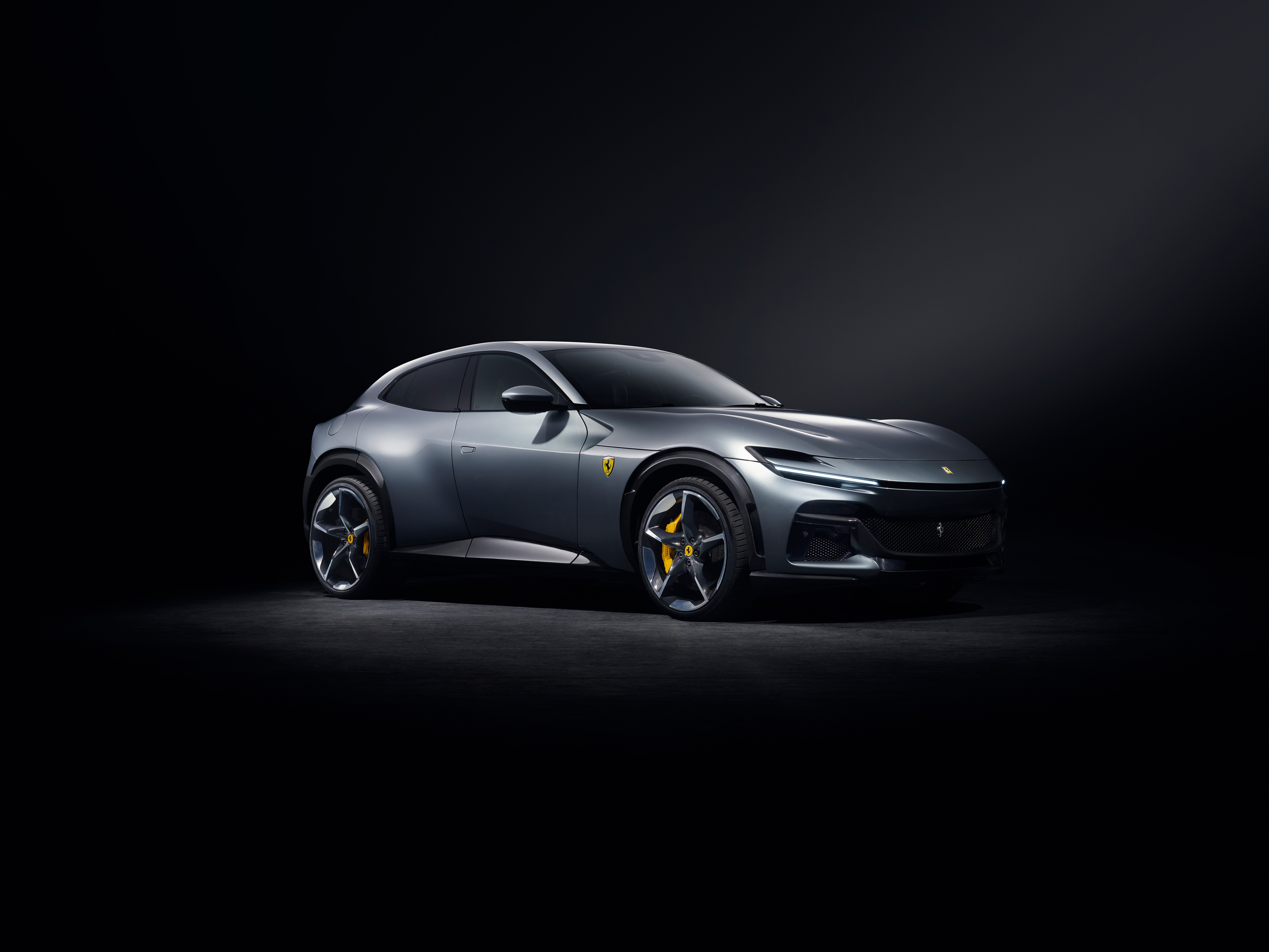 Ferrari Purosangue, SUV, Fundo escuro, 2022, 5K, 8K