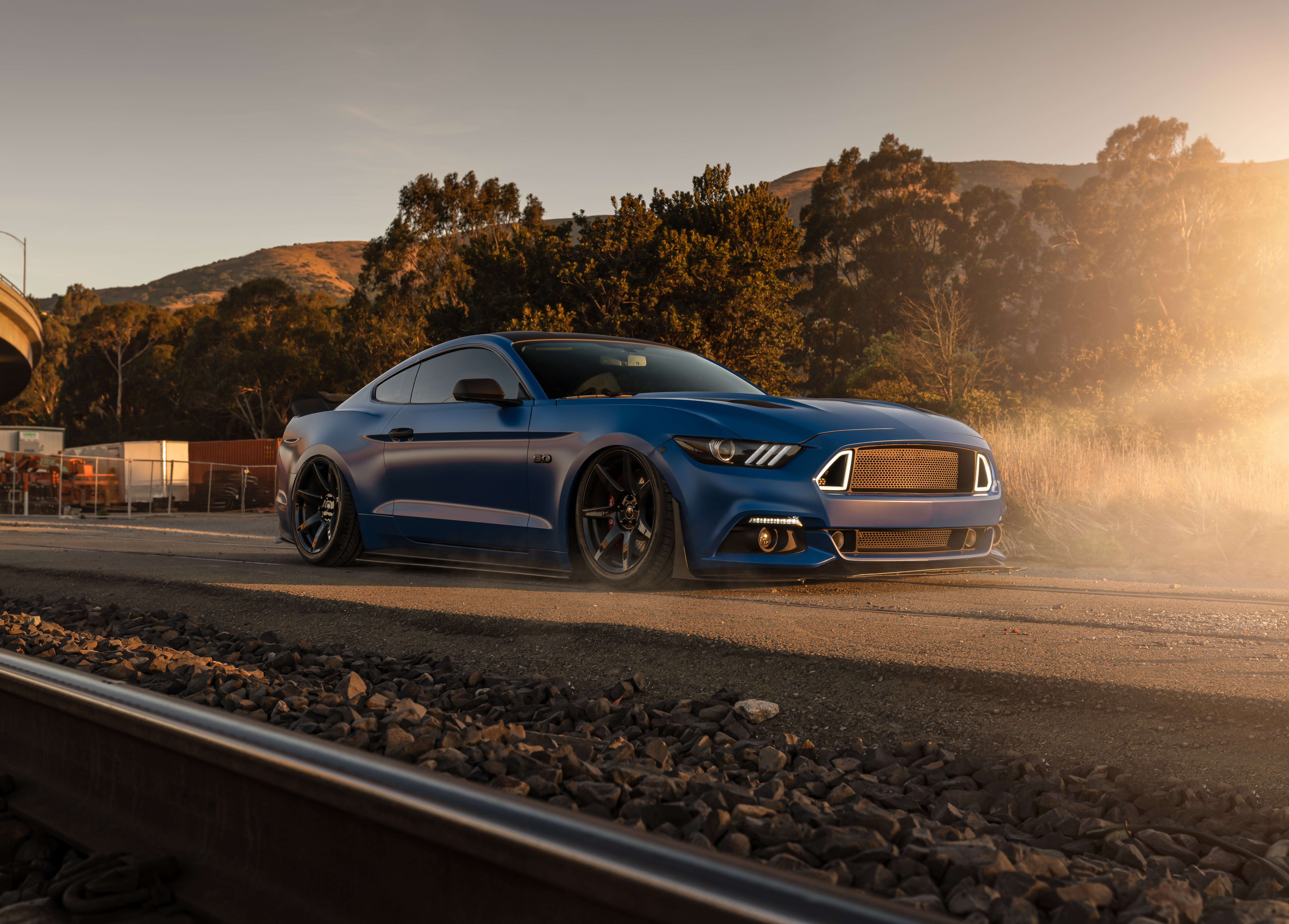 Ford Mustang GT, Muscle car, 5K, 8K