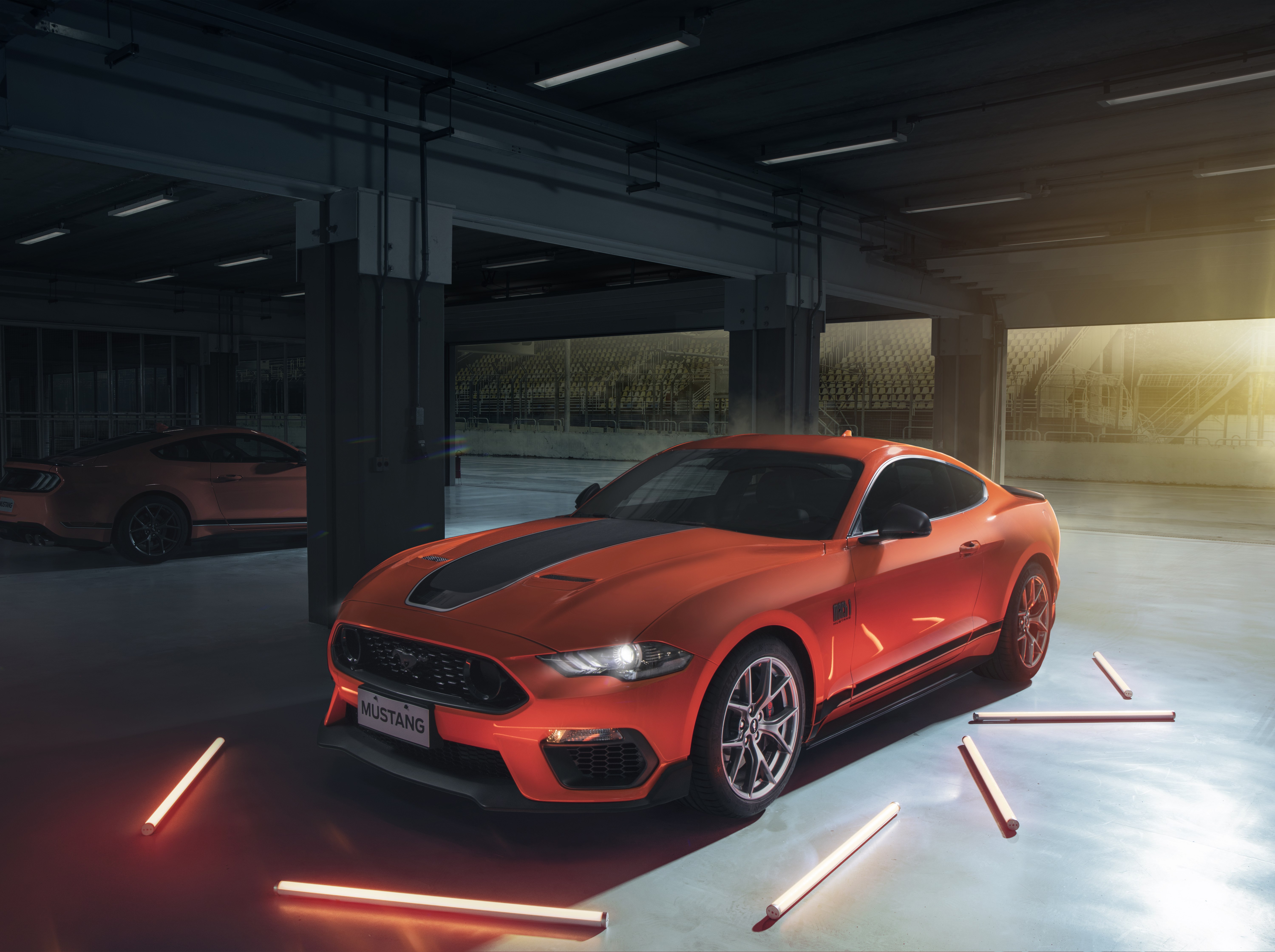 Ford Mustang Mach 1, Carro esportivo, 2021, 5K