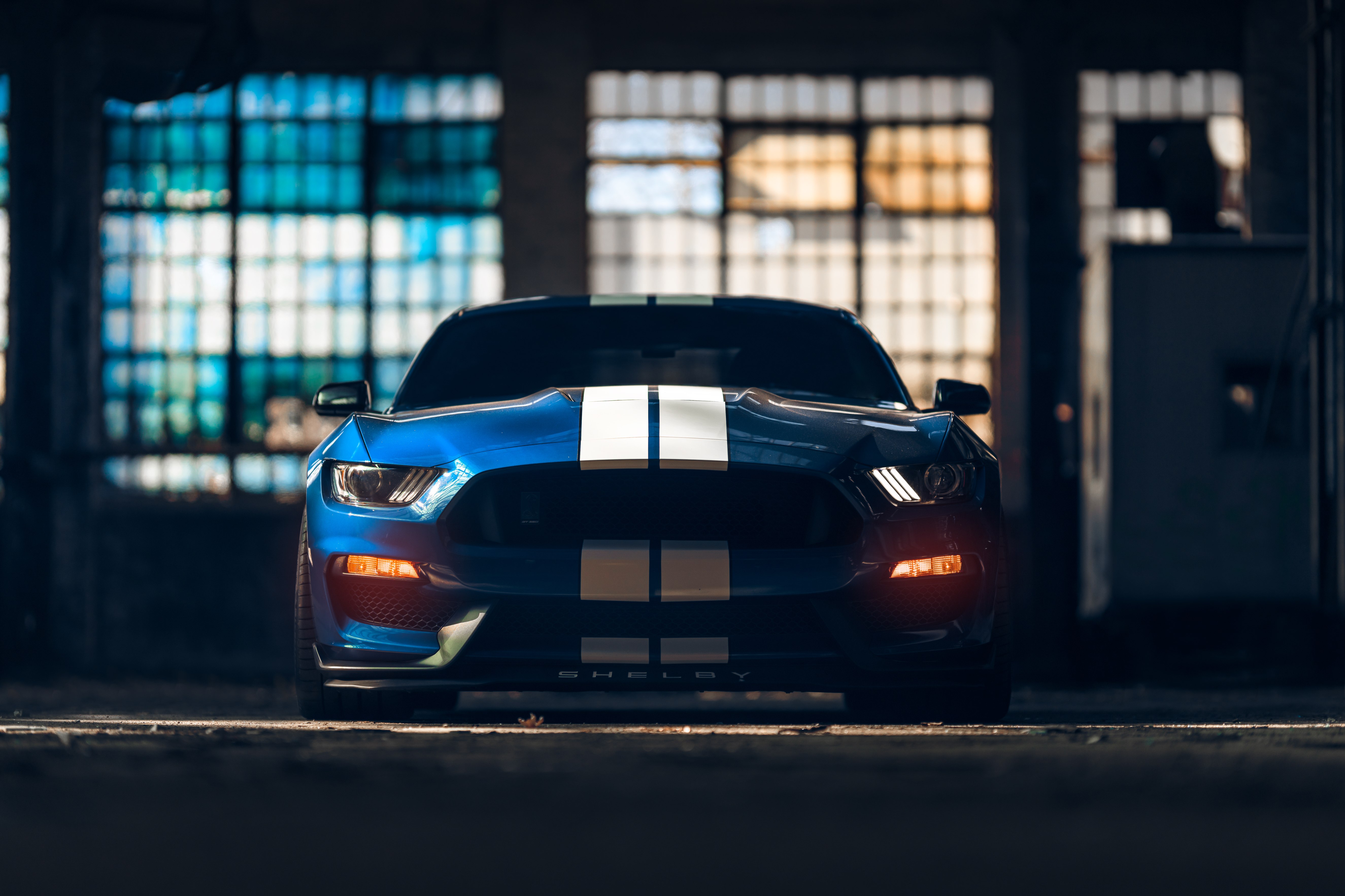 Ford Mustang Shelby GT350, Muscle car americano, Carros esportivos muscle, 5K