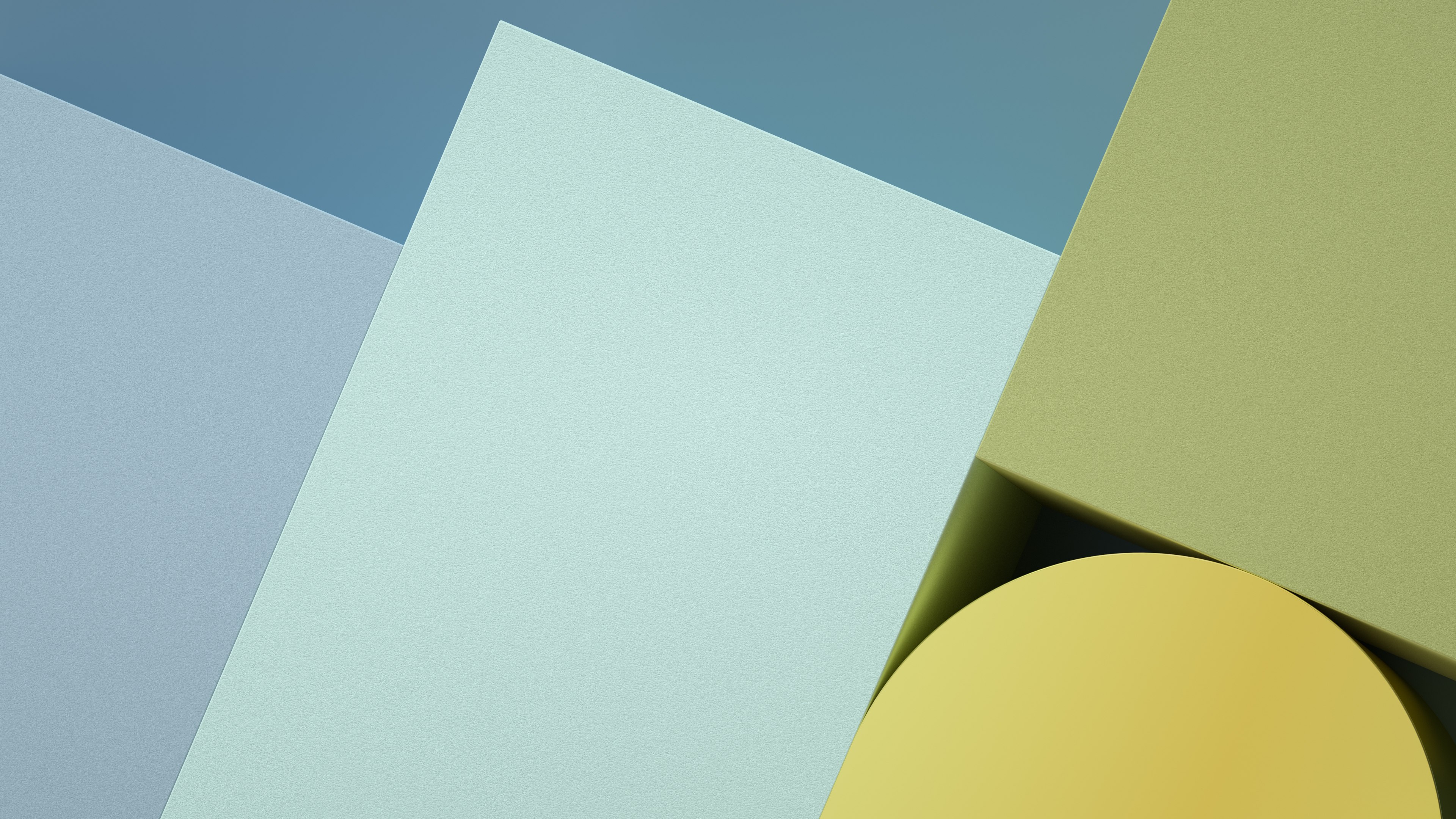 Formas, 3D, Geométrico, Ilustração, Fundo pastel