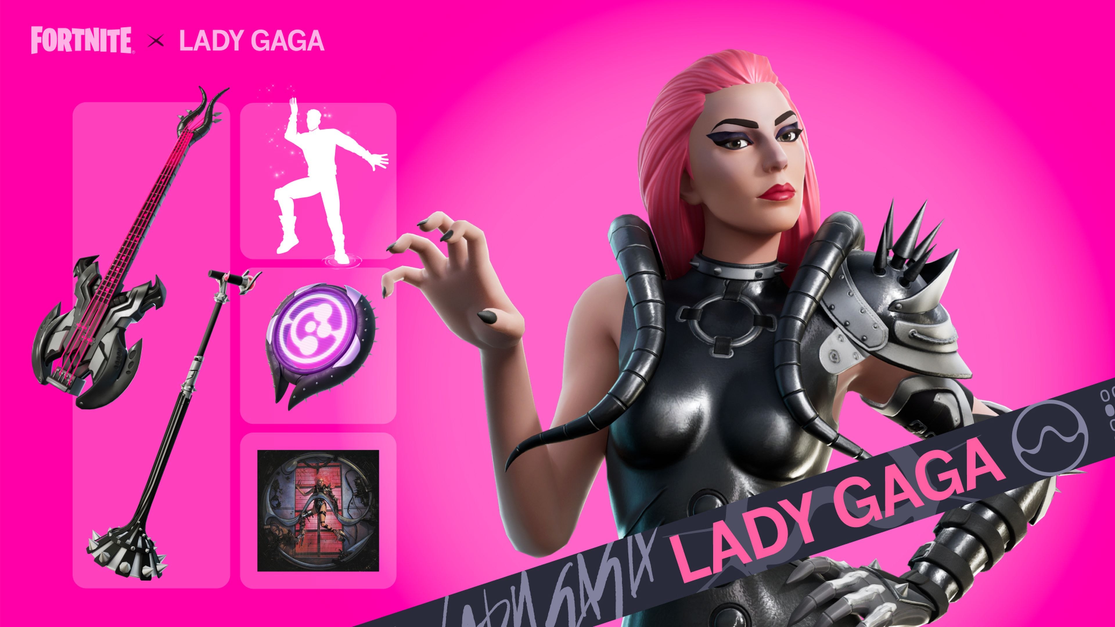 Fortnite, Lady Gaga, Personagem feminina