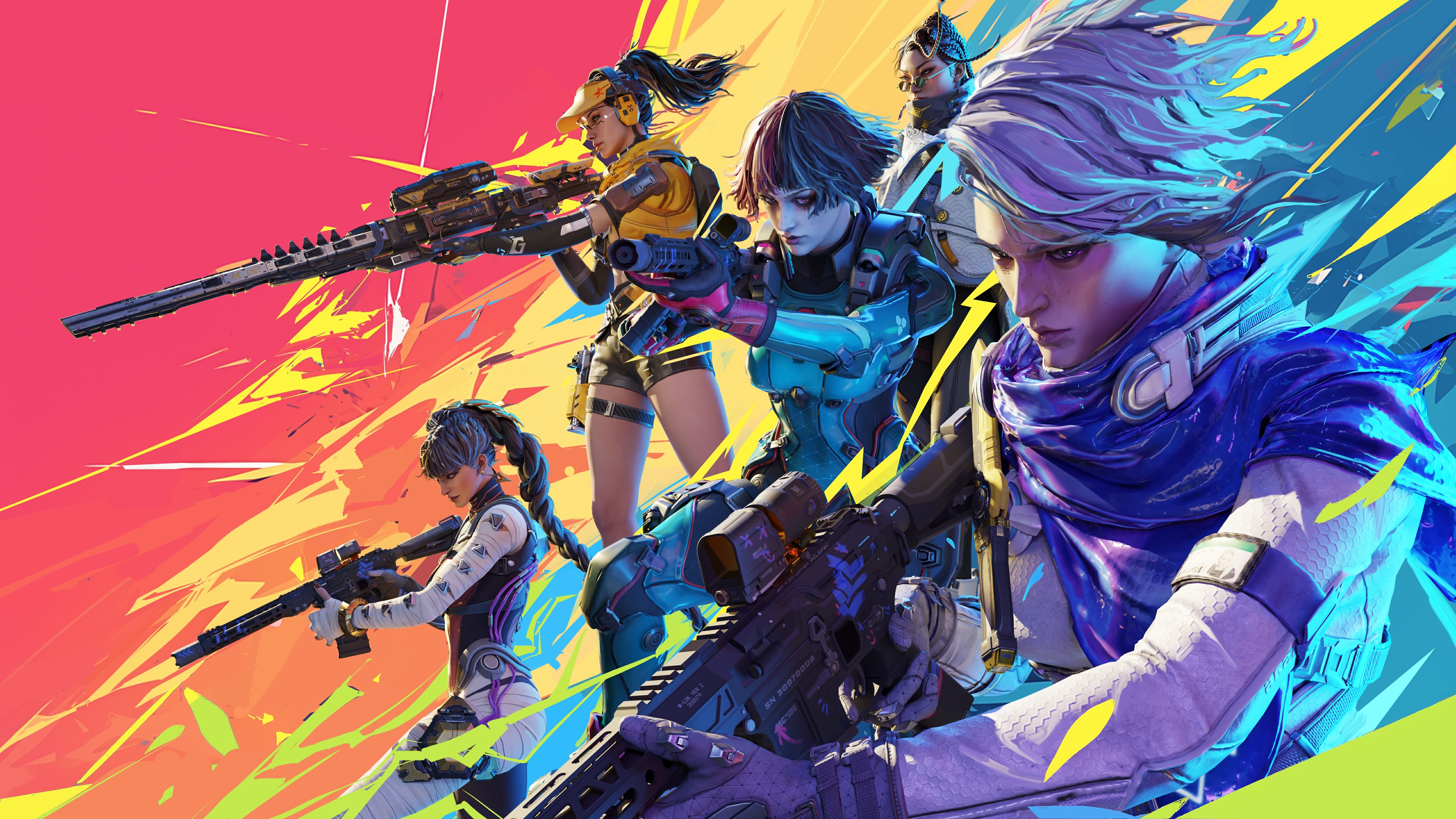 FragPunk, 5K, Jogos de 2024, Key Art