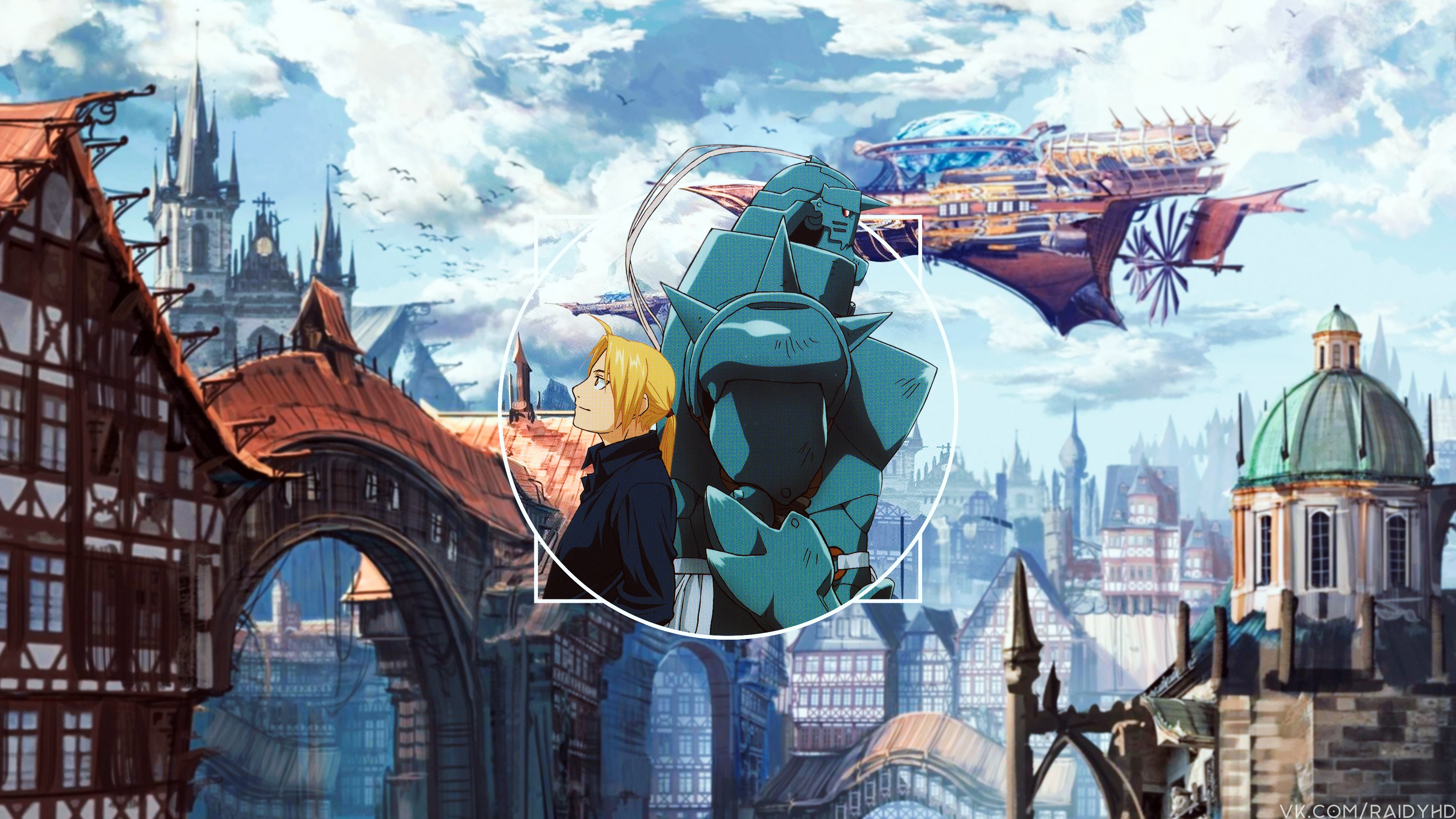 Fullmetal Alchemist, Alphonse Elric, Edward Elric