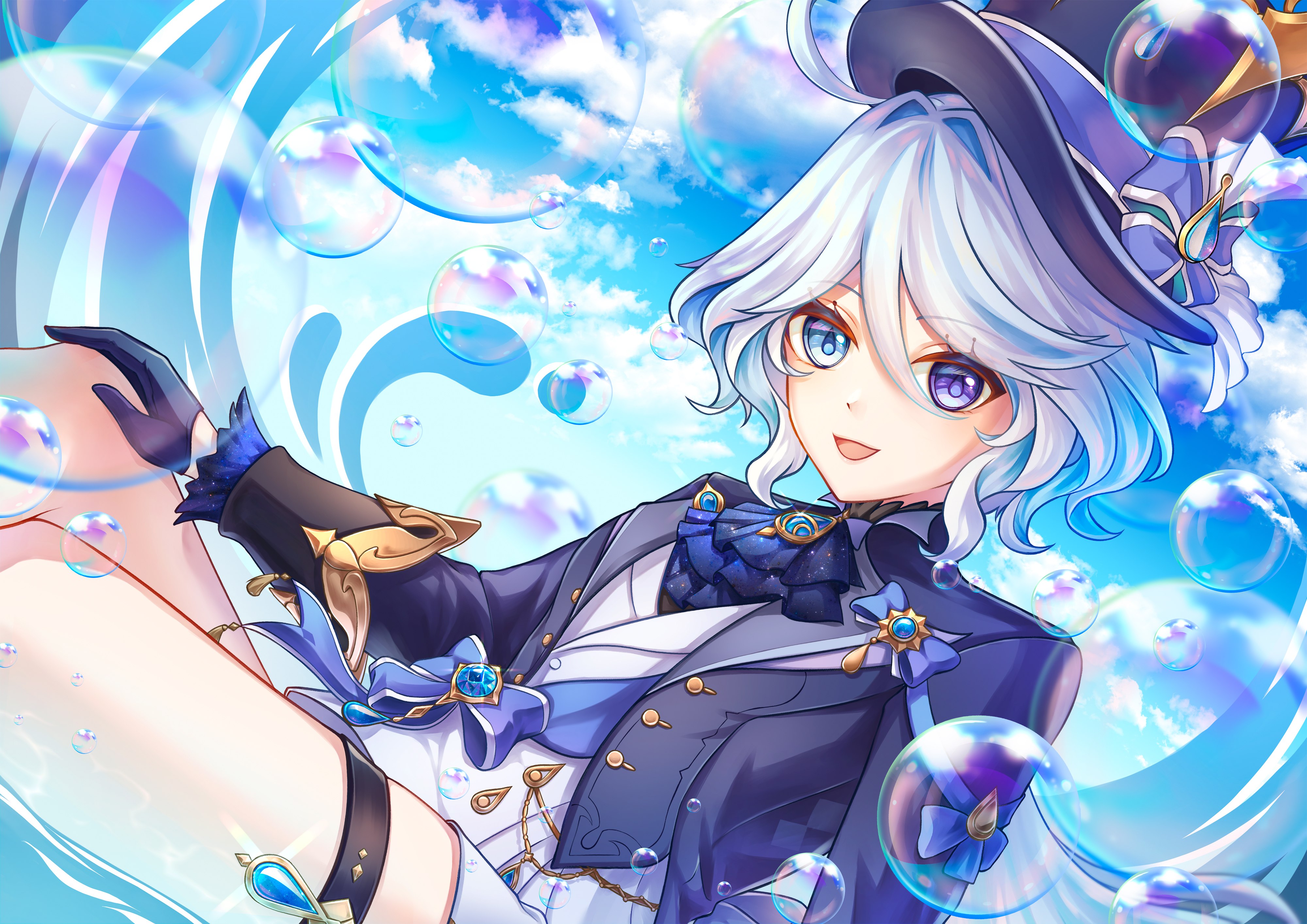 Furina, Garota de anime, Genshin Impact