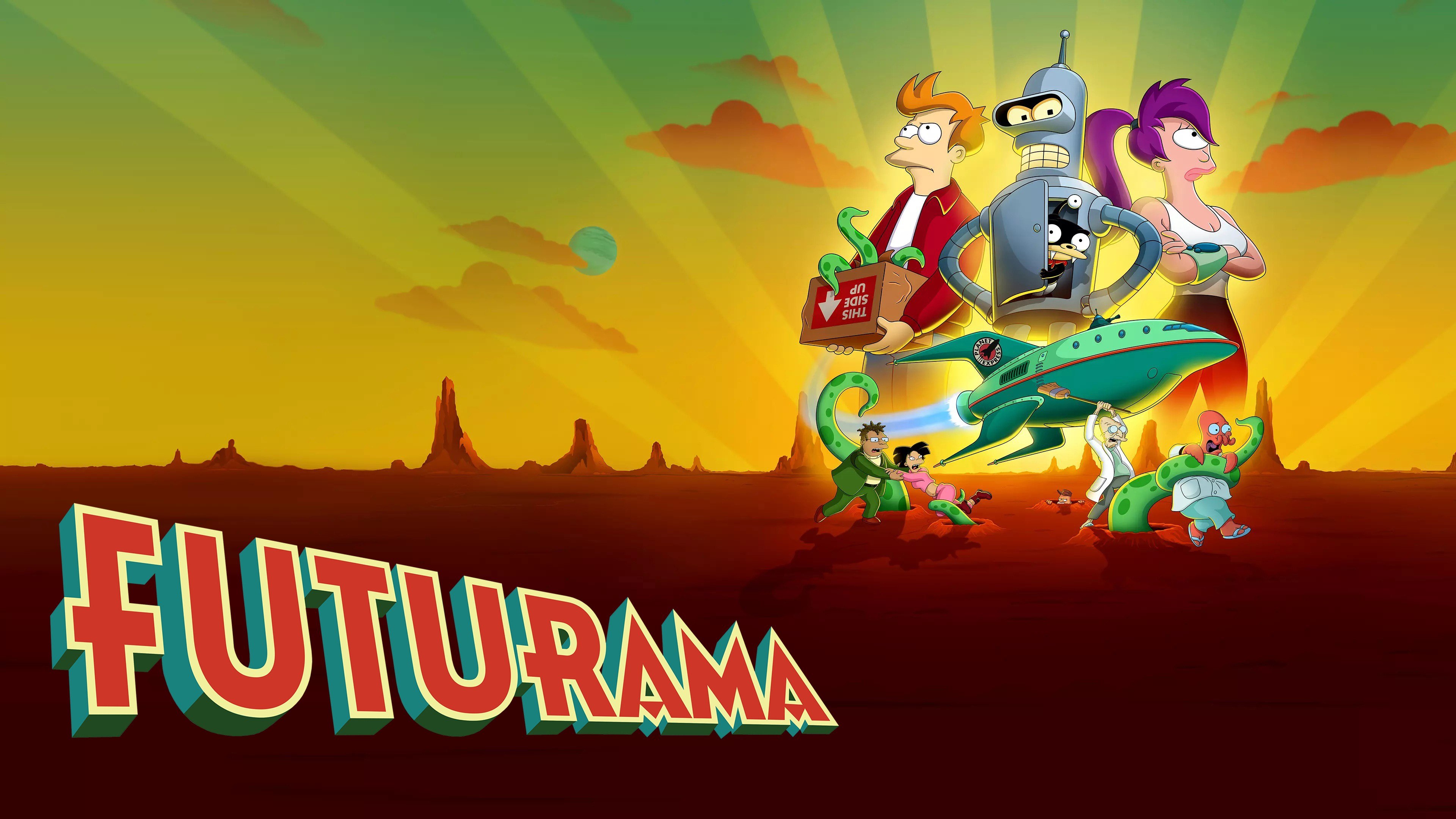 Futurama, 12ª temporada, Séries de 2024, Desenho animado