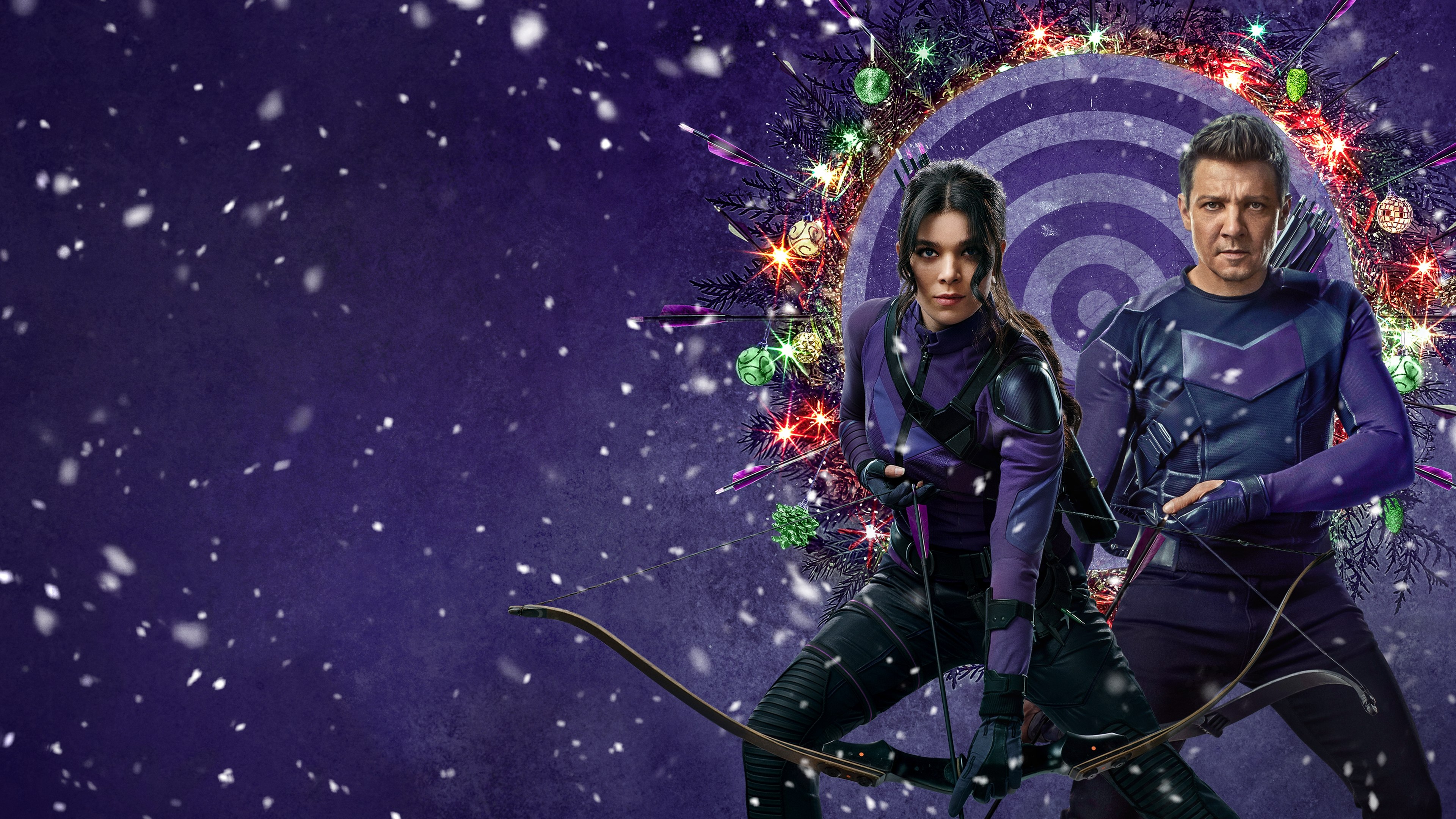 Gavião Arqueiro, So This Is Christmas, Jeremy Renner como Clint Barton, Hailee Steinfeld como Kate Bishop, Especial de Natal