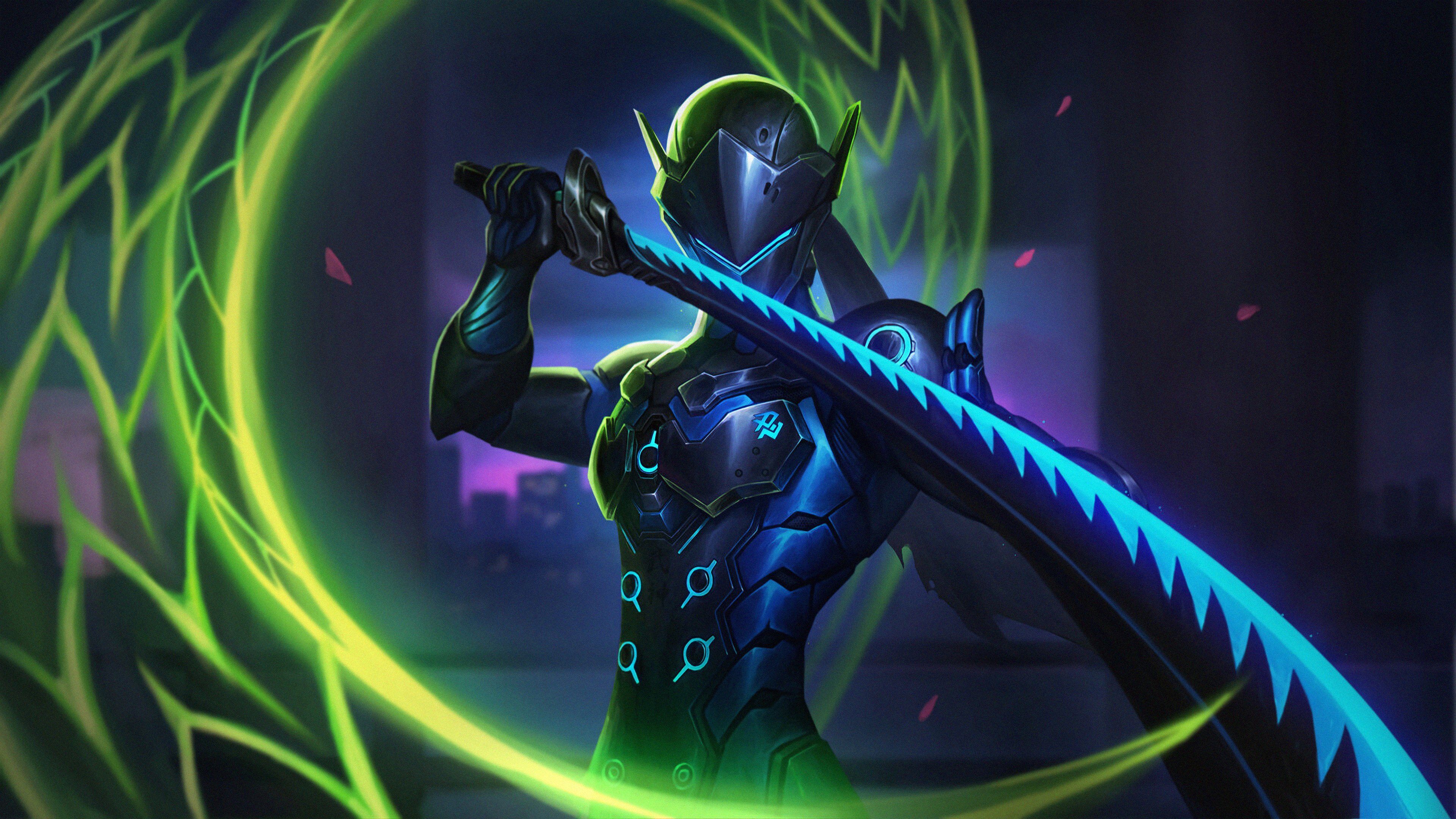 Genji, Katana, Overwatch