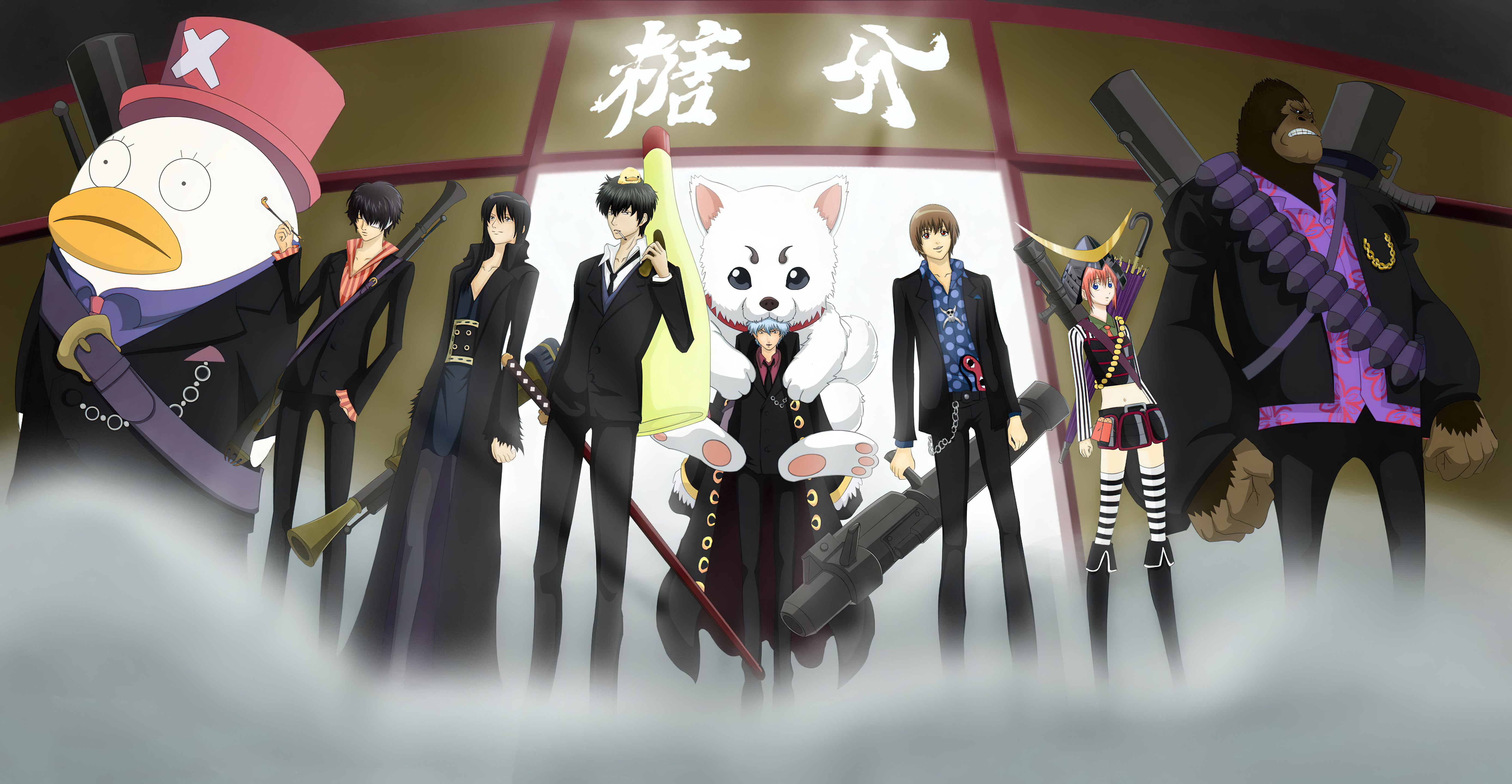 Gintama, Personagens, Ultrawide, Série de anime, 5K