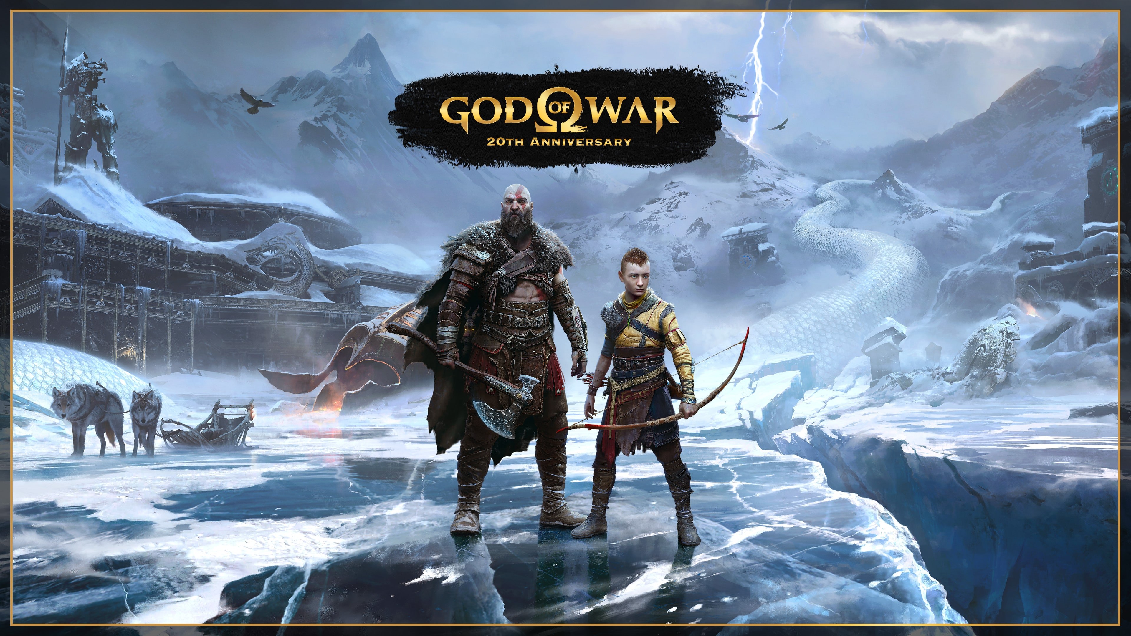 God of War, 20º aniversário, God of War Ragnarök, Atreus, Kratos
