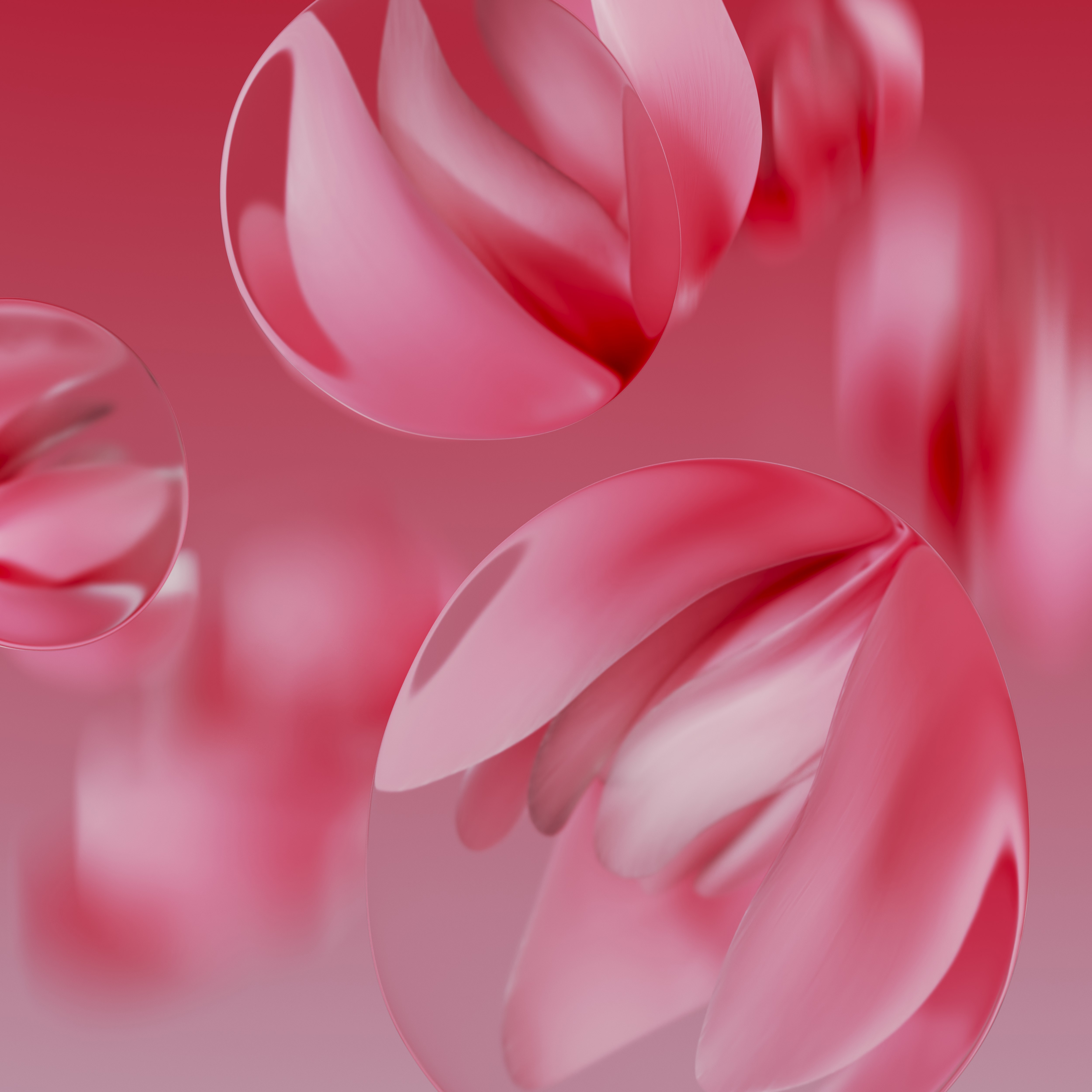 Google Pixel 9a, Estética rosa, Stock, 5K, Macro, Arte moderna, Contemporâneo, Bolhas, Bolinhas de gude