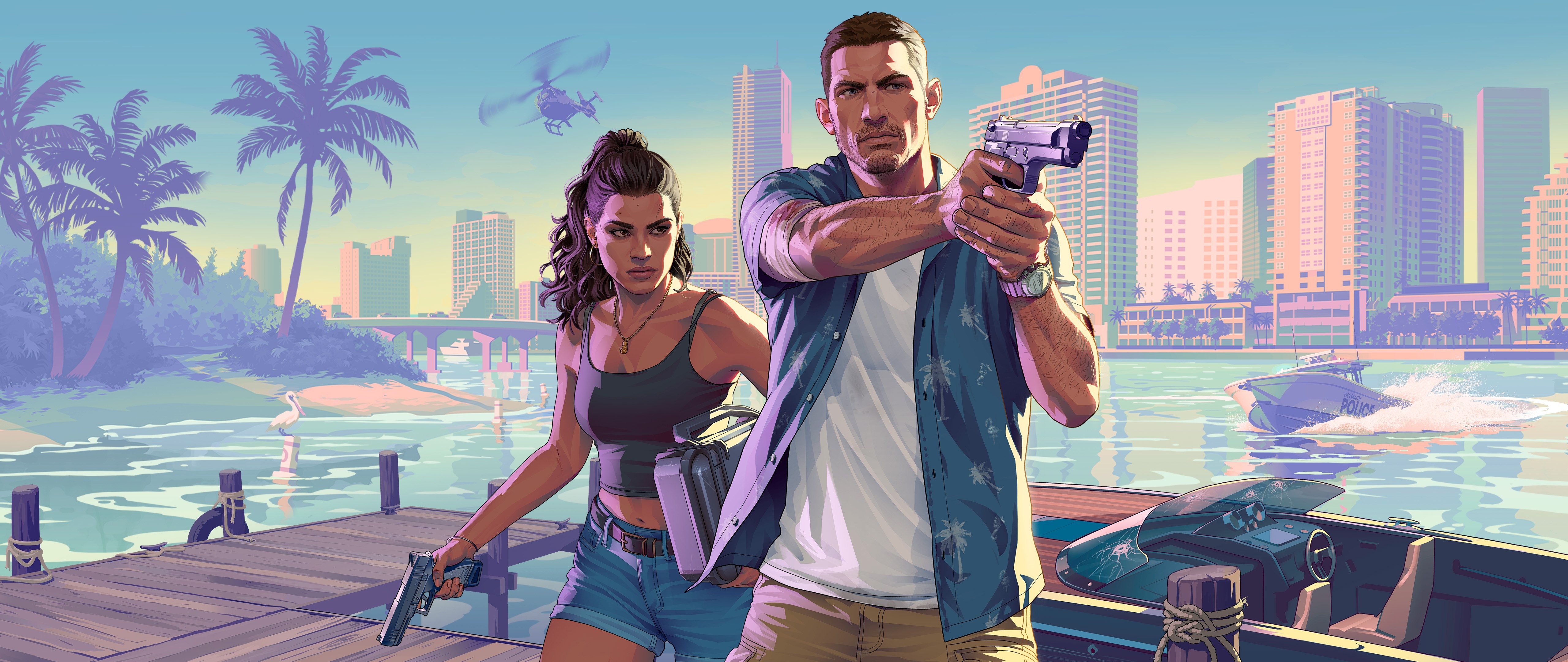 Grand Theft Auto VI, Ultrawide, Lucia Caminos, Jason (GTA 6), Jogos de 2026
