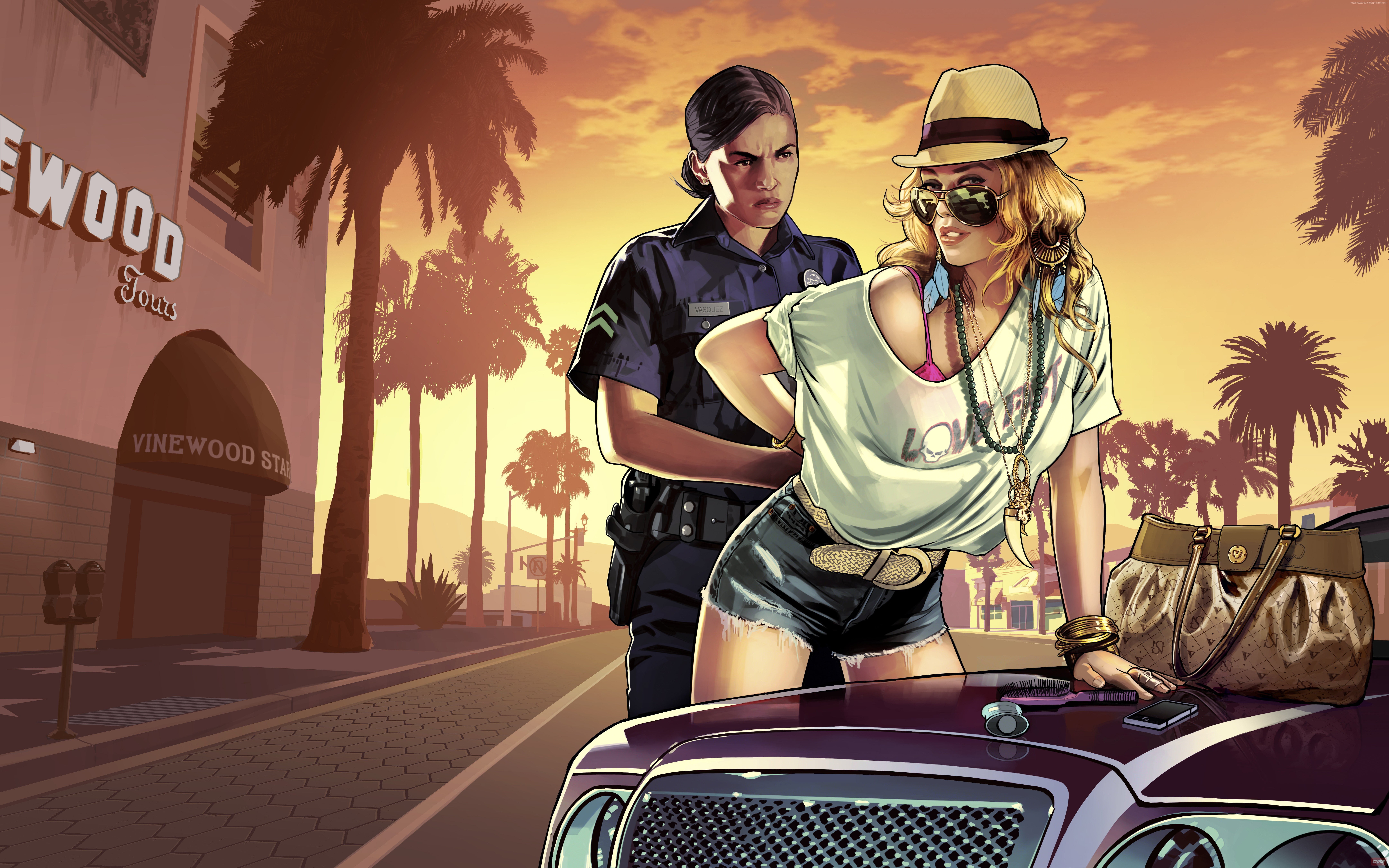GTA 5, Tracey De Santa, Grand Theft Auto V, Arte, 5K, 8K