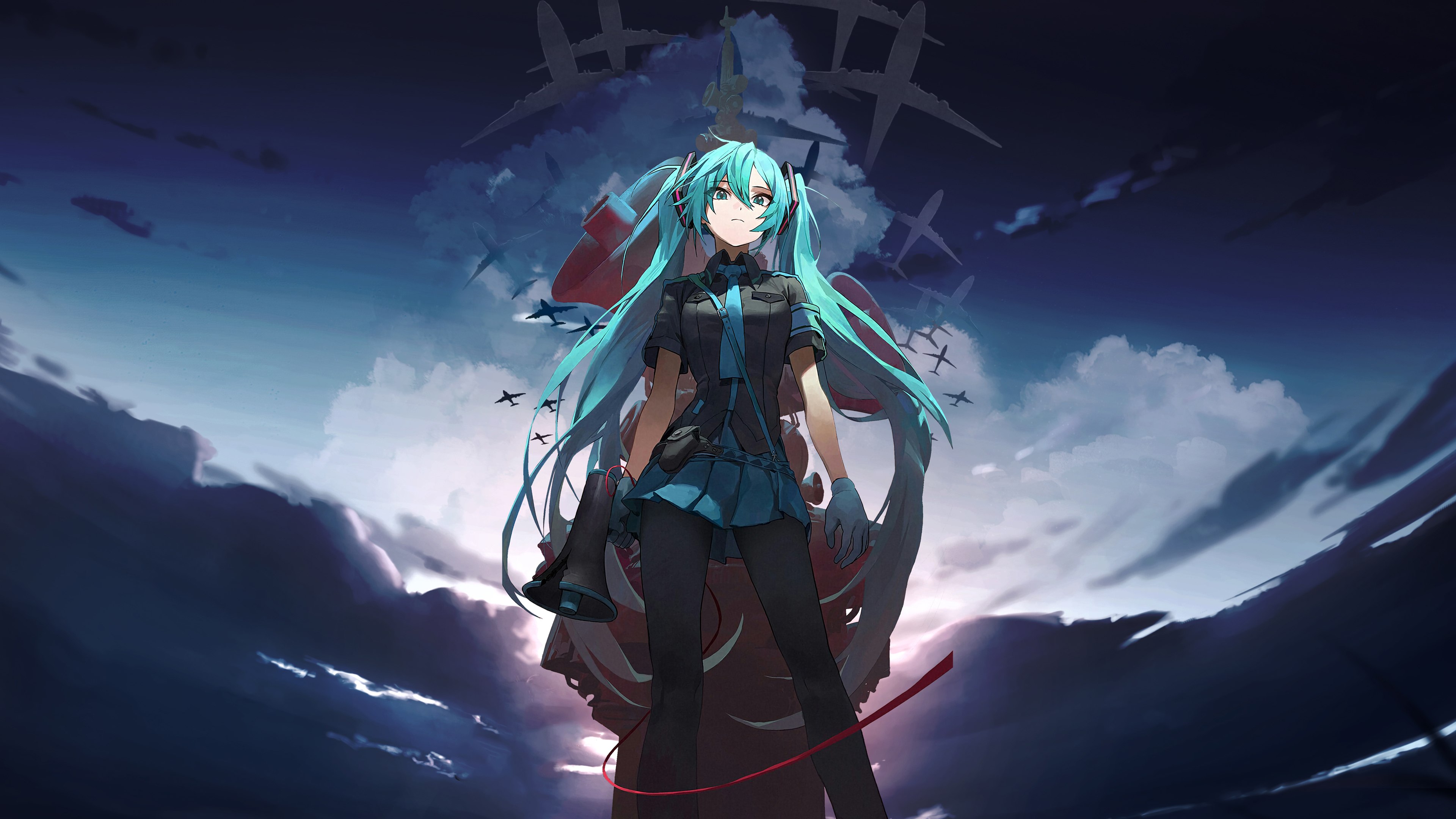 Hatsune Miku, Guerra, Garota japonesa, Garota de anime